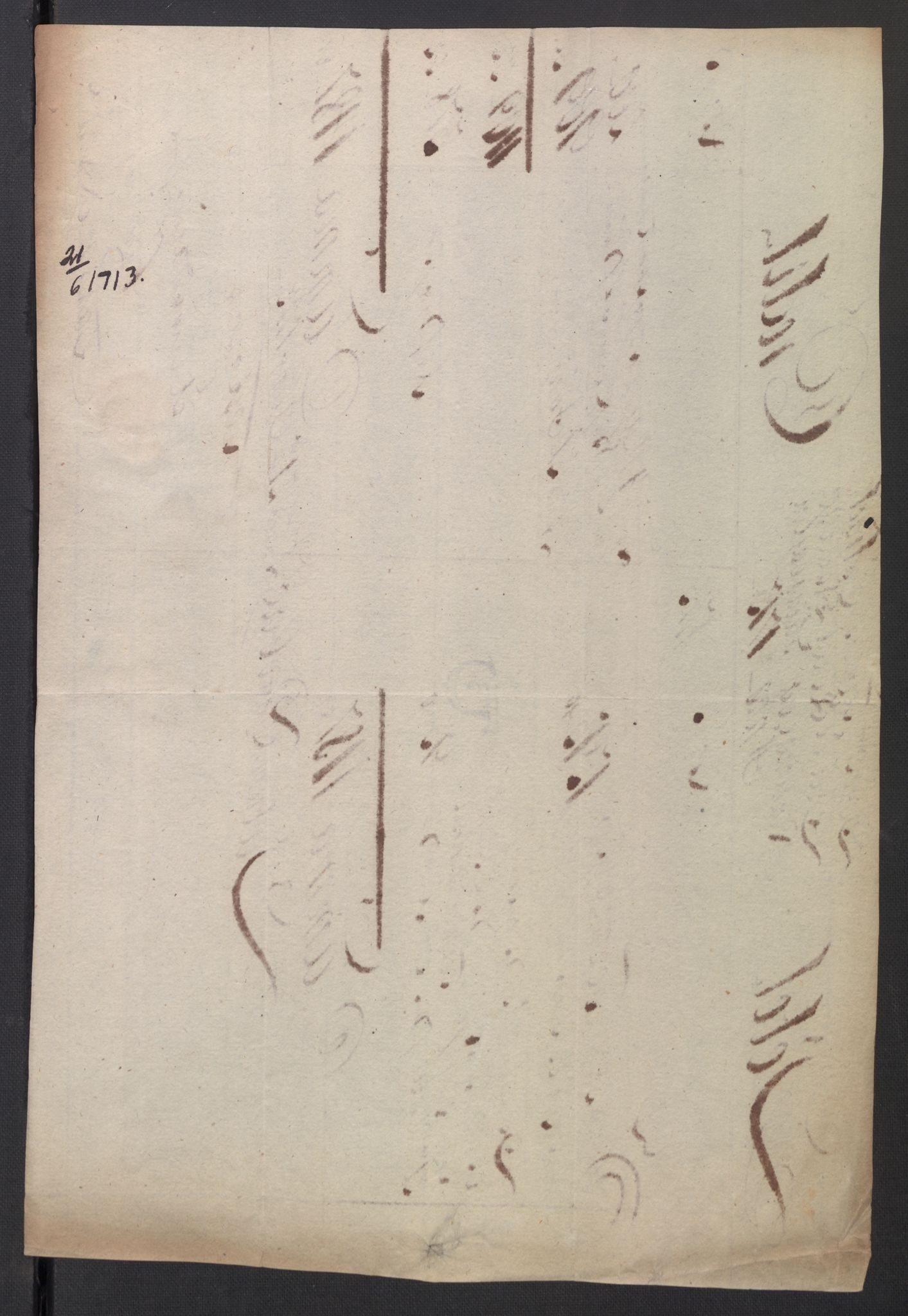 Stattholderembetet 1572-1771, AV/RA-EA-2870/El/L0054/0001: Forskjellige pakkesaker / Ekstrakter av stiftamtstueregnskap og fogderegnskap, 1712-1715, s. 19