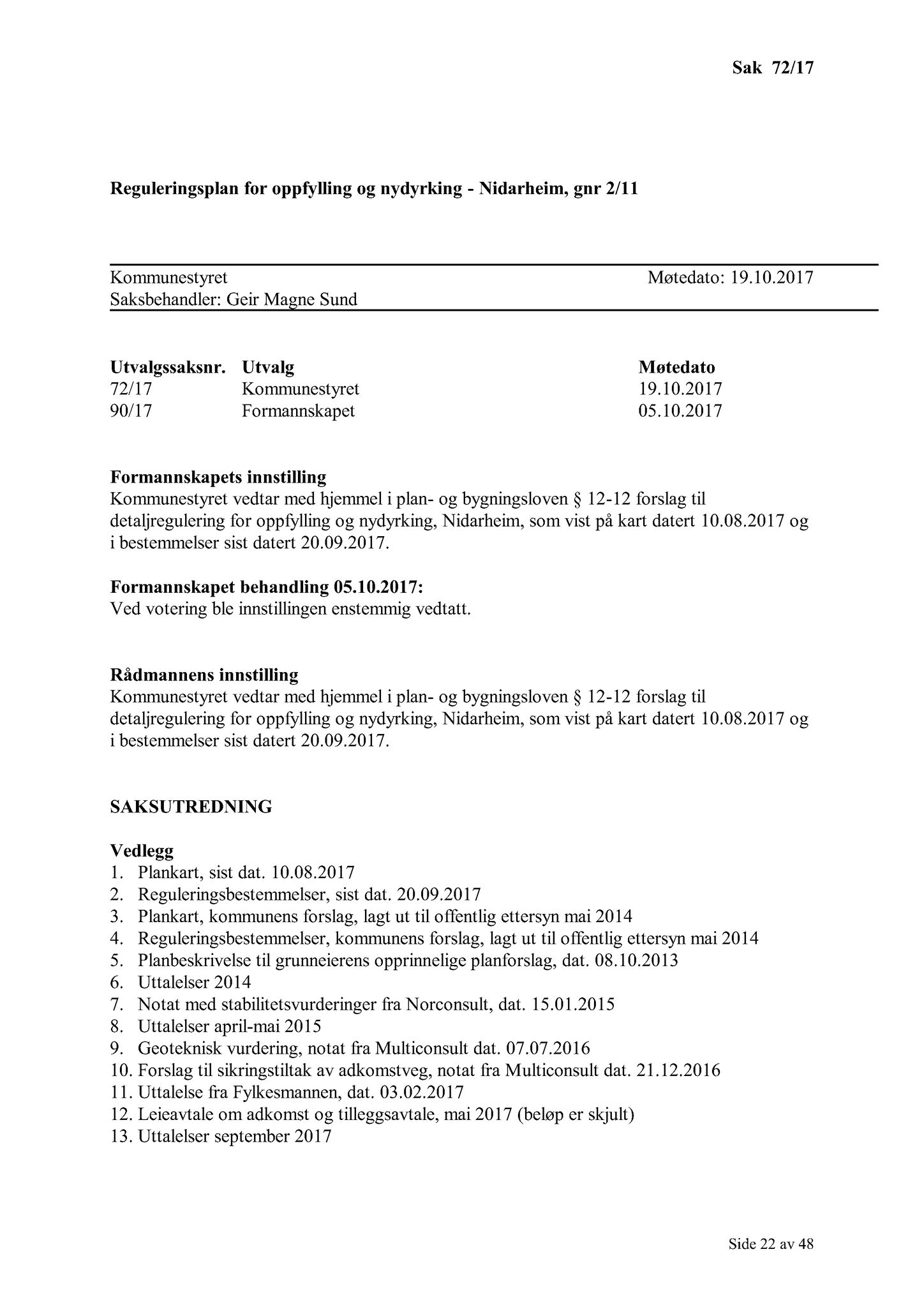 Klæbu Kommune, TRKO/KK/01-KS/L010: Kommunestyret - Møtedokumenter, 2017, s. 2111