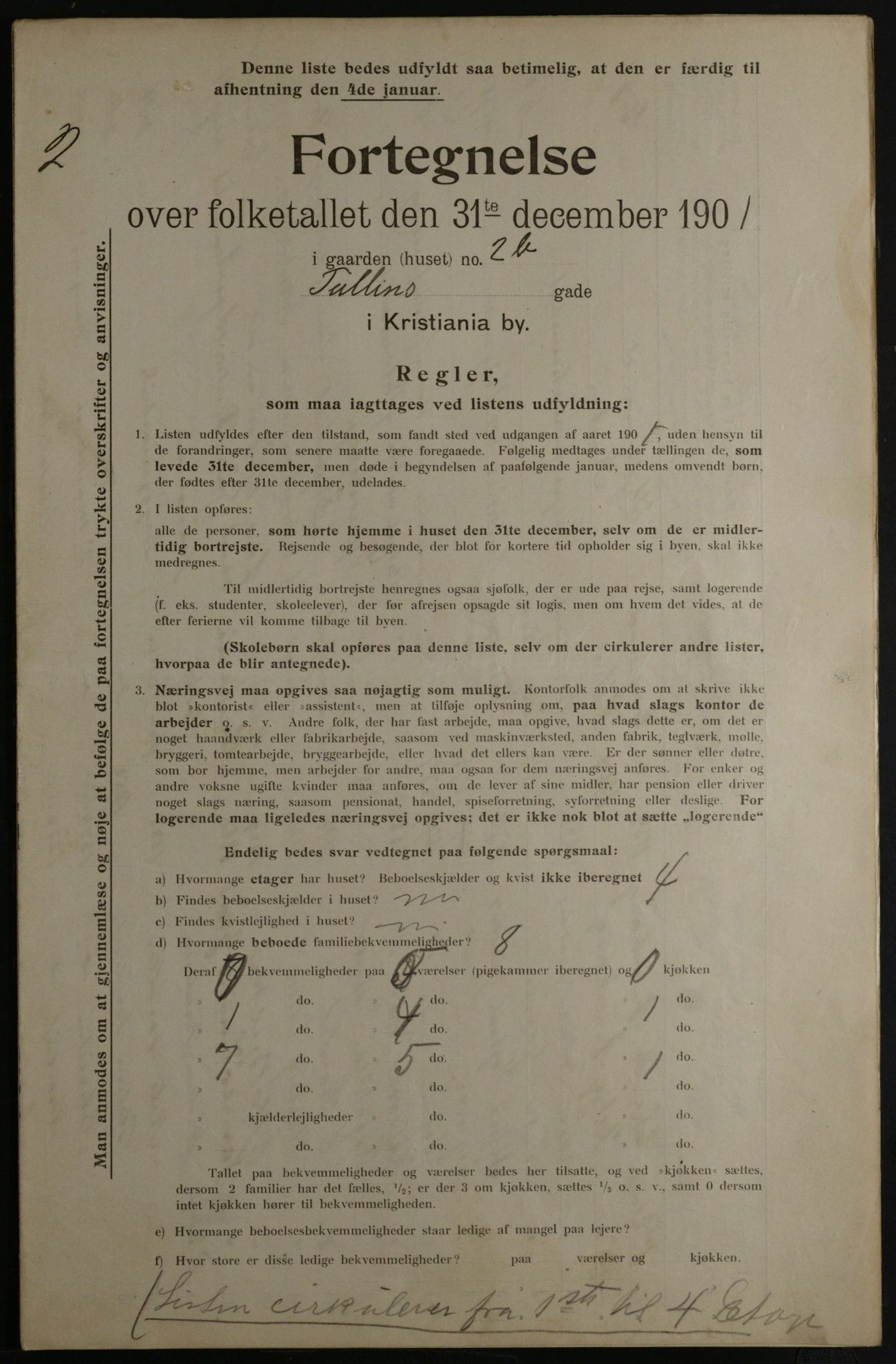 OBA, Kommunal folketelling 31.12.1901 for Kristiania kjøpstad, 1901, s. 18034