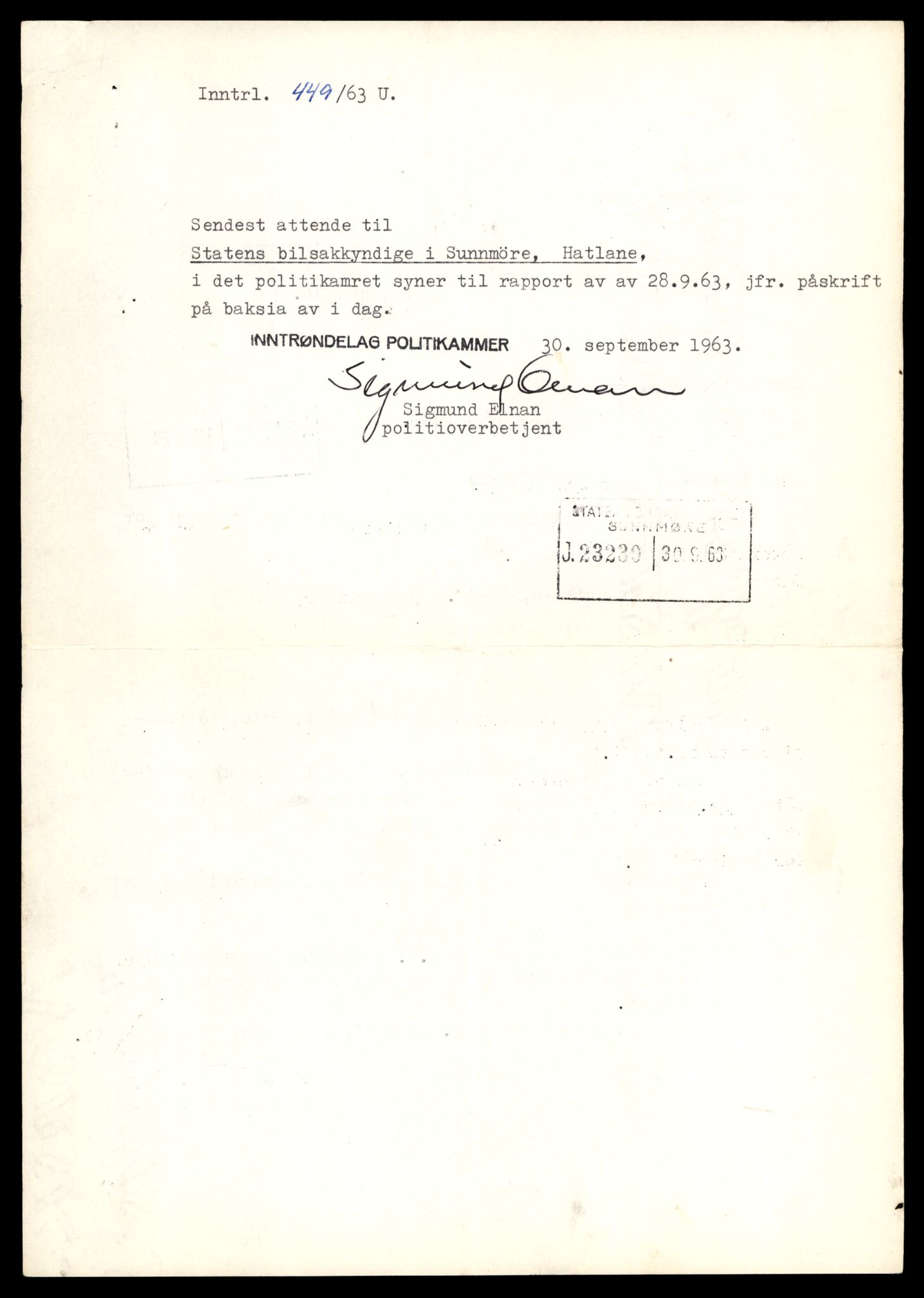 Møre og Romsdal vegkontor - Ålesund trafikkstasjon, AV/SAT-A-4099/F/Fe/L0044: Registreringskort for kjøretøy T 14205 - T 14319, 1927-1998, s. 1411