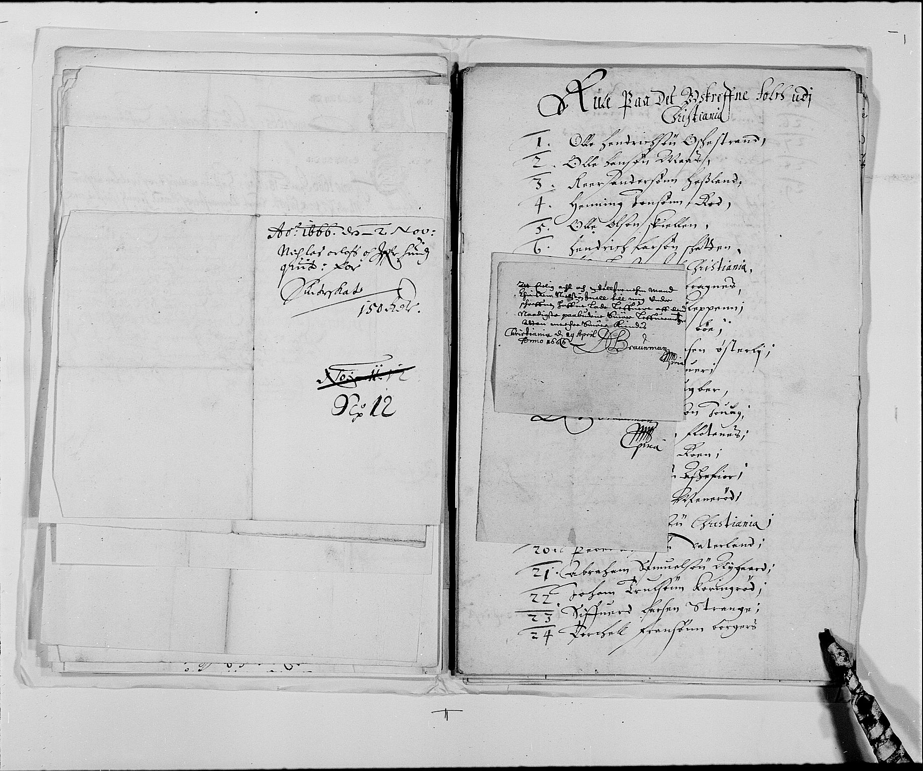 Rentekammeret inntil 1814, Reviderte regnskaper, Byregnskaper, AV/RA-EA-4066/R/Re/L0058: [E3] Kontribusjonsregnskap (med Bragernes og Strømsø), 1675-1679, s. 20