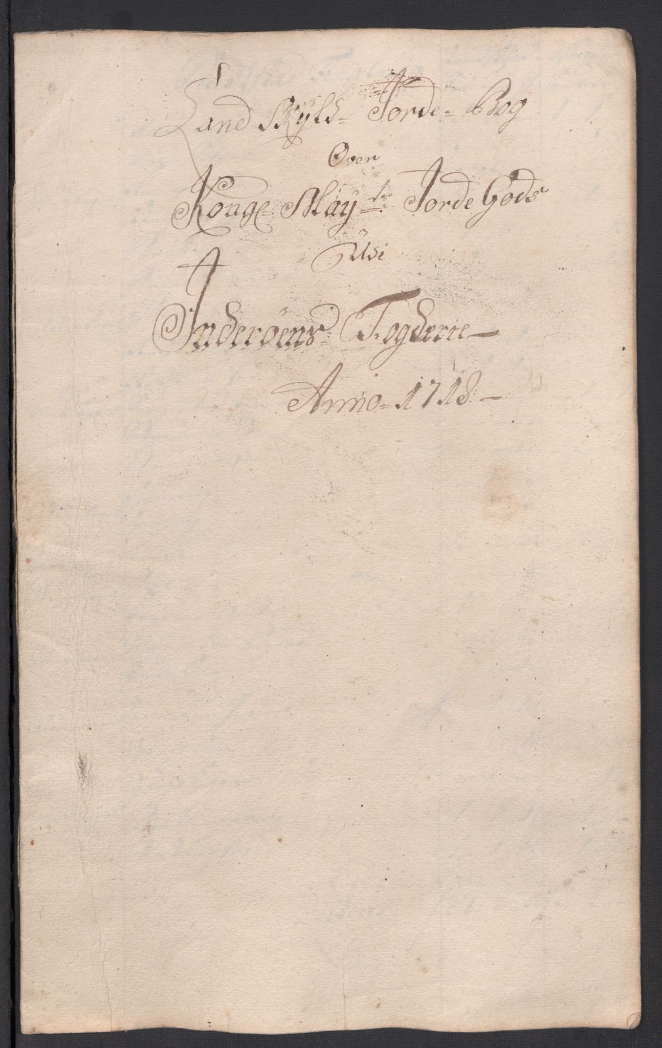 Rentekammeret inntil 1814, Reviderte regnskaper, Fogderegnskap, RA/EA-4092/R63/L4326: Fogderegnskap Inderøy, 1718, s. 170