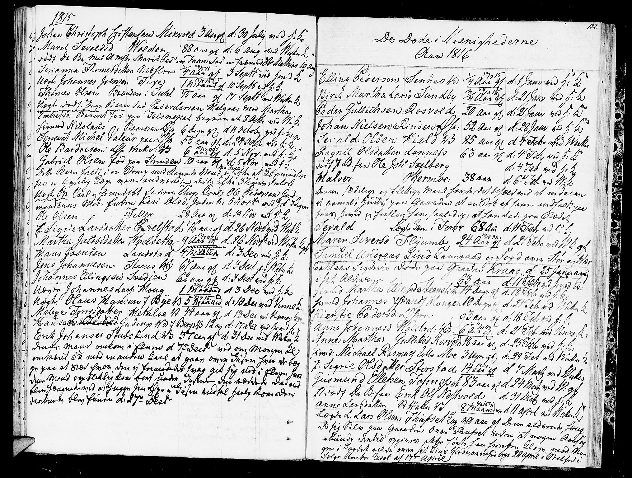 Ministerialprotokoller, klokkerbøker og fødselsregistre - Nord-Trøndelag, AV/SAT-A-1458/723/L0233: Ministerialbok nr. 723A04, 1805-1816, s. 132