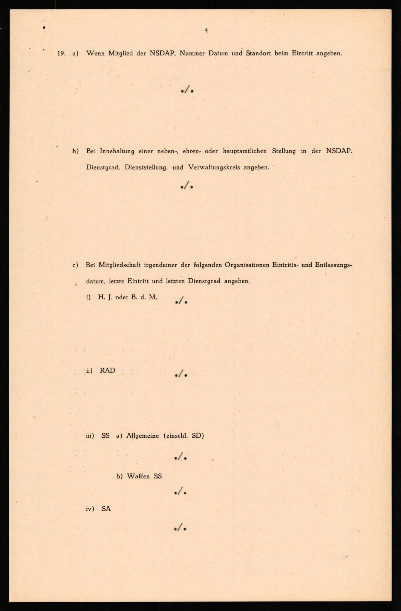 Forsvaret, Forsvarets overkommando II, AV/RA-RAFA-3915/D/Db/L0036: CI Questionaires. Tyske okkupasjonsstyrker i Norge. Tyskere., 1945-1946, s. 509