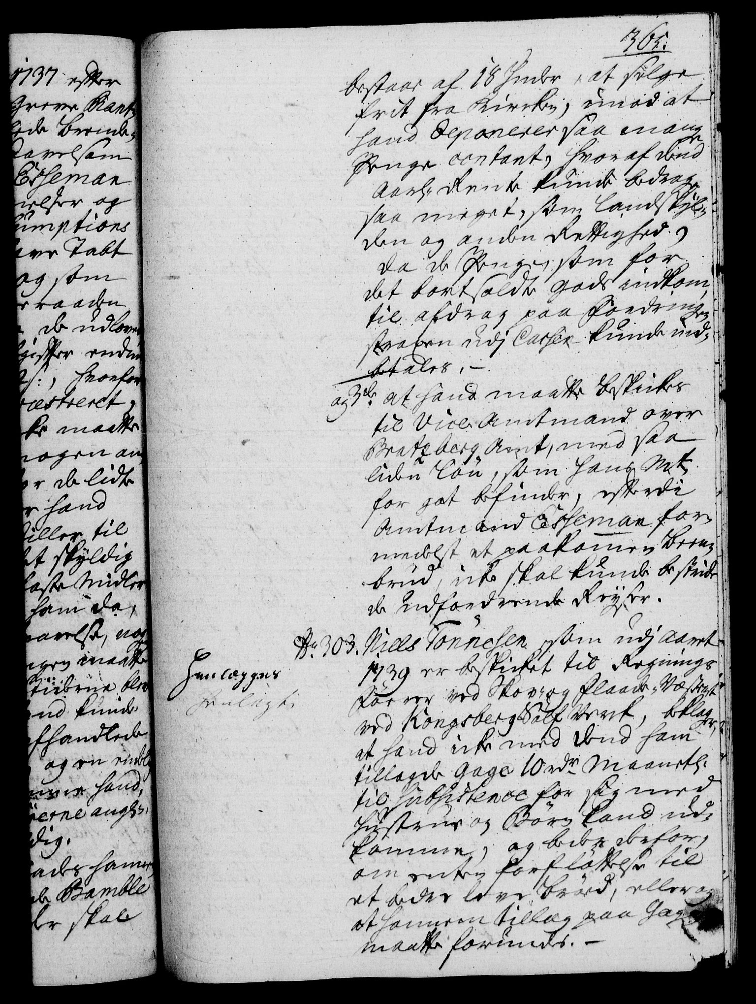 Rentekammeret, Kammerkanselliet, RA/EA-3111/G/Gh/Gha/L0023: Norsk ekstraktmemorialprotokoll (merket RK 53.68), 1741-1742, s. 365