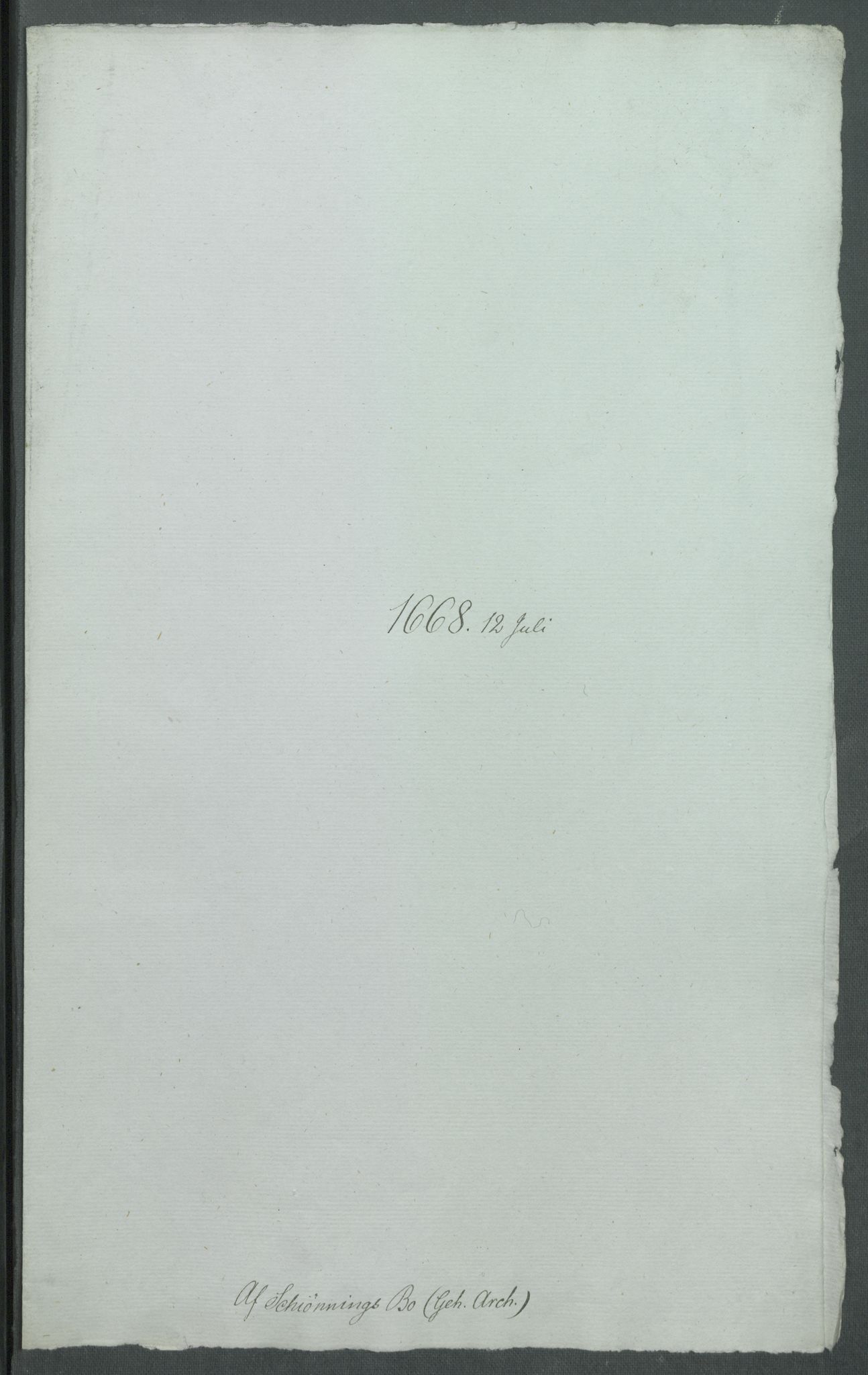 Riksarkivets diplomsamling, RA/EA-5965/F02/L0171: Dokumenter, 1667-1670, s. 117