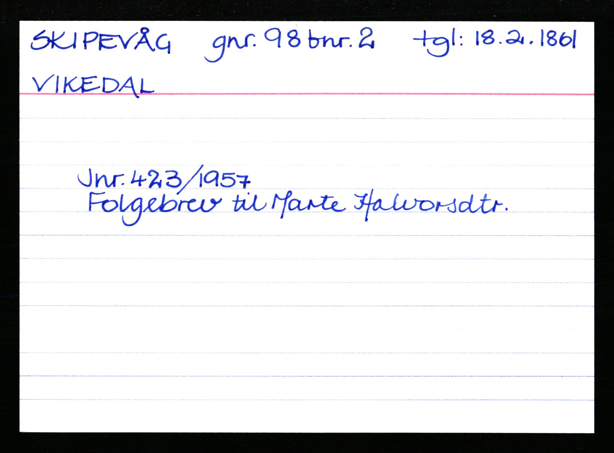 Statsarkivet i Stavanger, AV/SAST-A-101971/03/Y/Yk/L0035: Registerkort sortert etter gårdsnavn: Sikvaland lille - Skorve, 1750-1930, s. 488