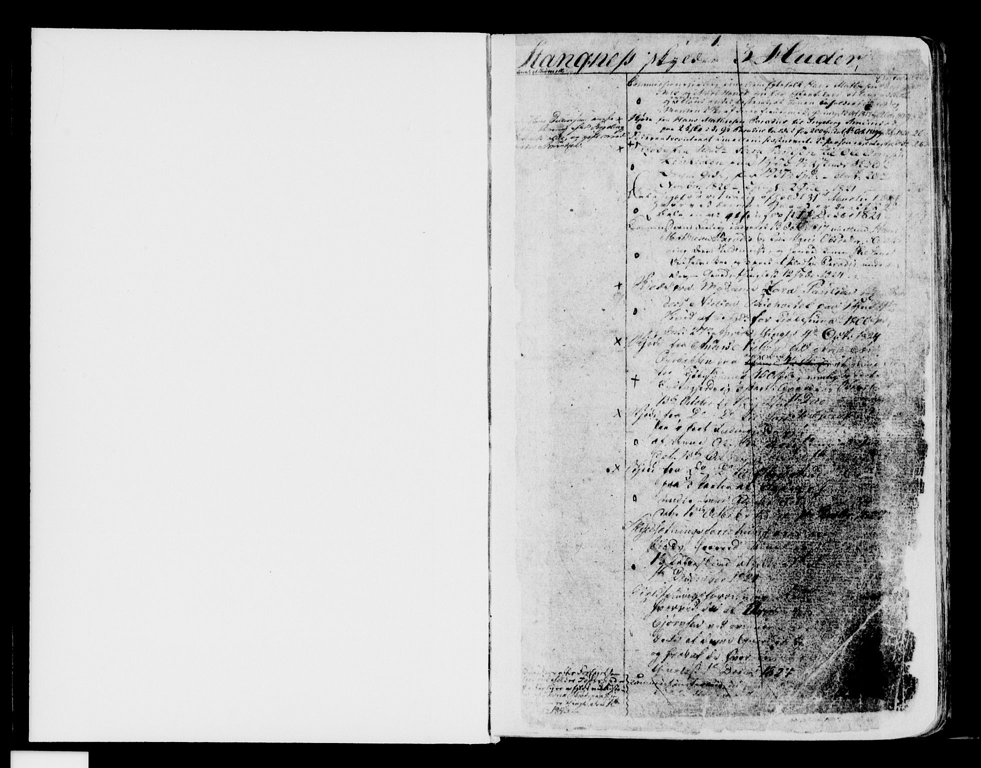 Vinger og Odal sorenskriveri, AV/SAH-TING-022/H/Ha/Haa/L0002: Panteregister nr. 1.1, 1811-1862, s. 1