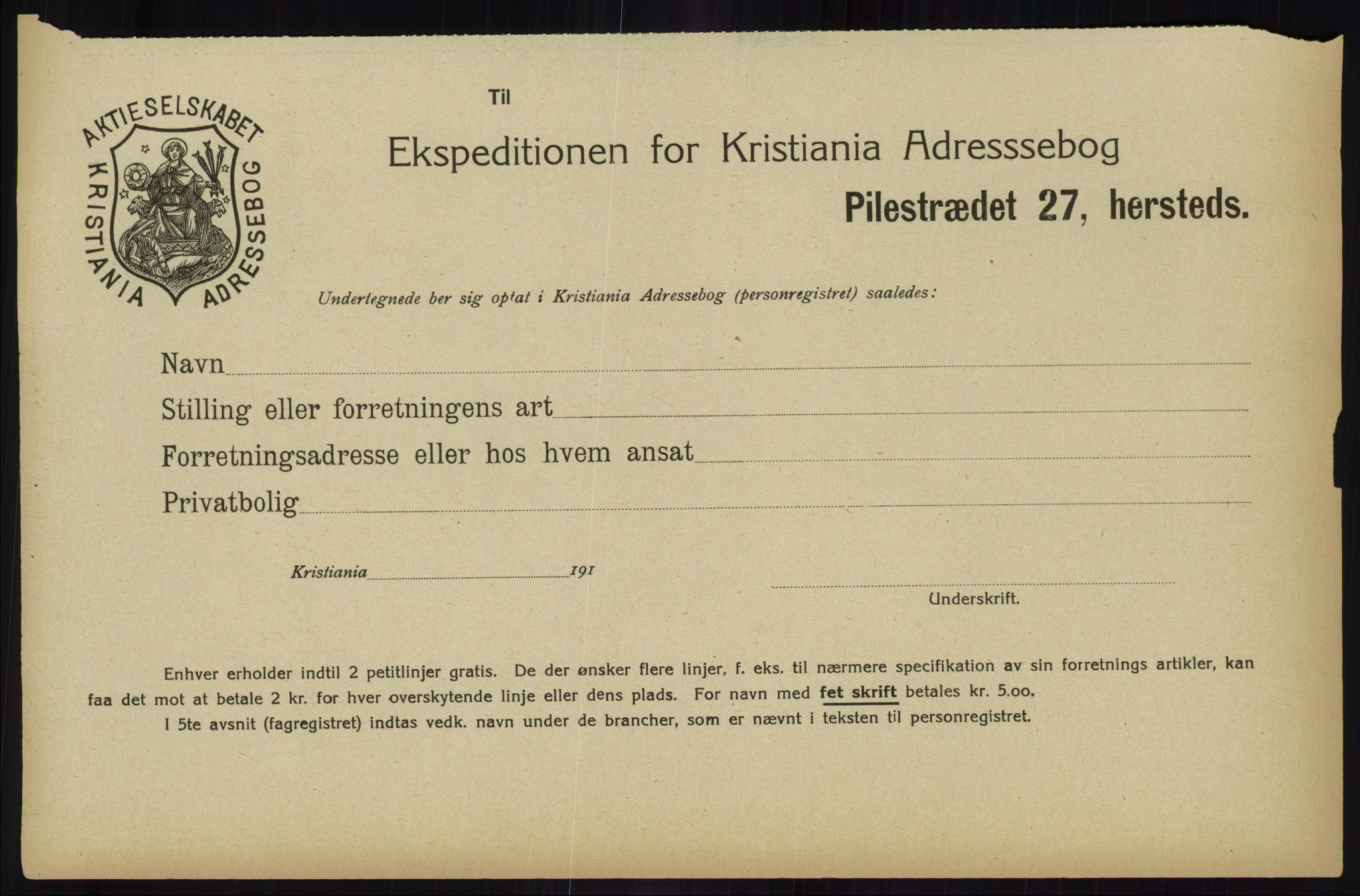Kristiania/Oslo adressebok, PUBL/-, 1918, s. 1534