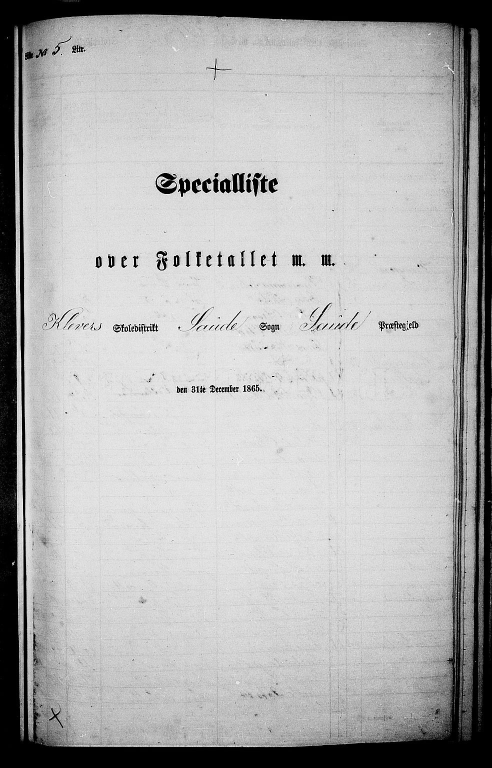 RA, Folketelling 1865 for 0822P Sauherad prestegjeld, 1865, s. 75