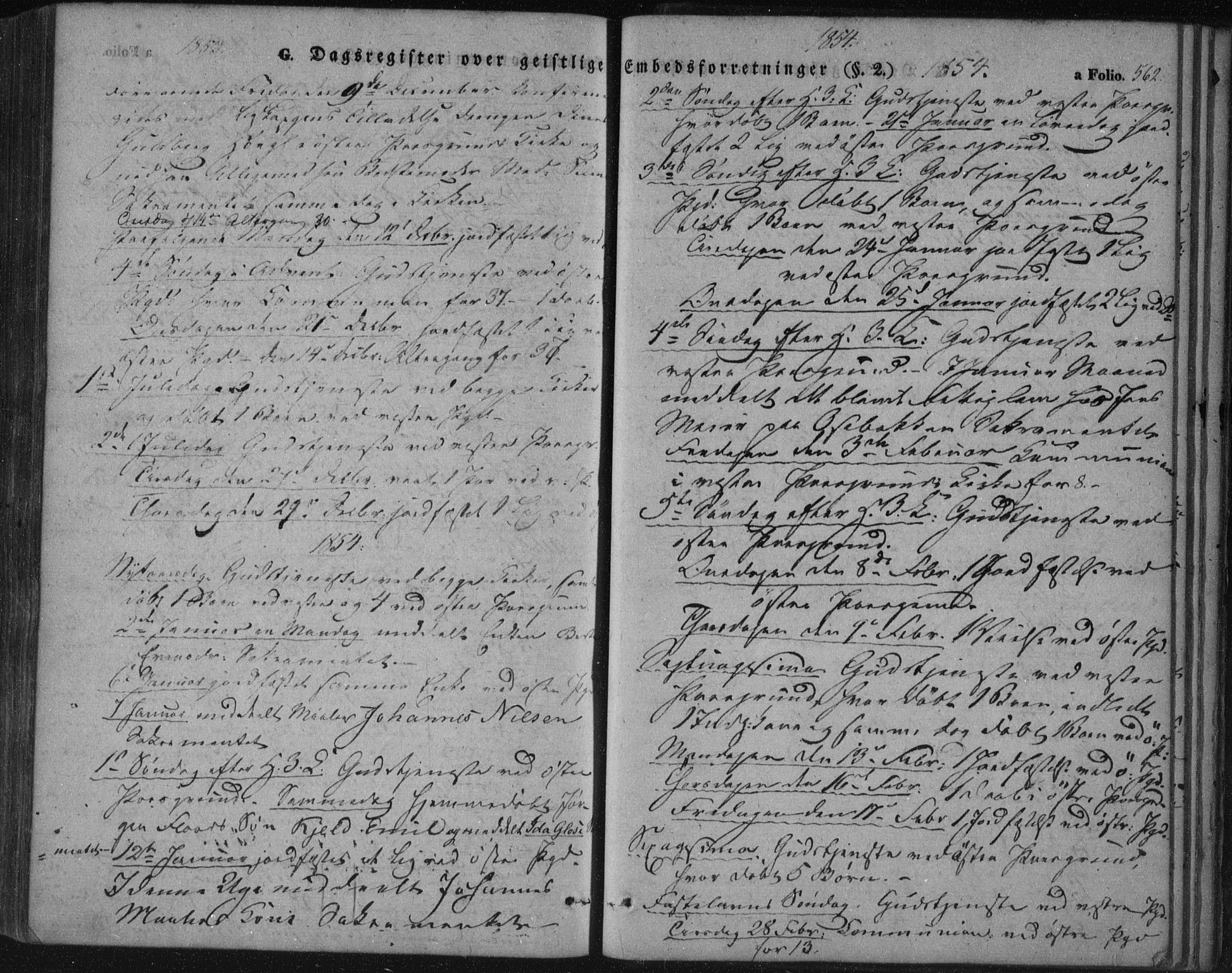 Porsgrunn kirkebøker , SAKO/A-104/F/Fa/L0006: Ministerialbok nr. 6, 1841-1857, s. 562
