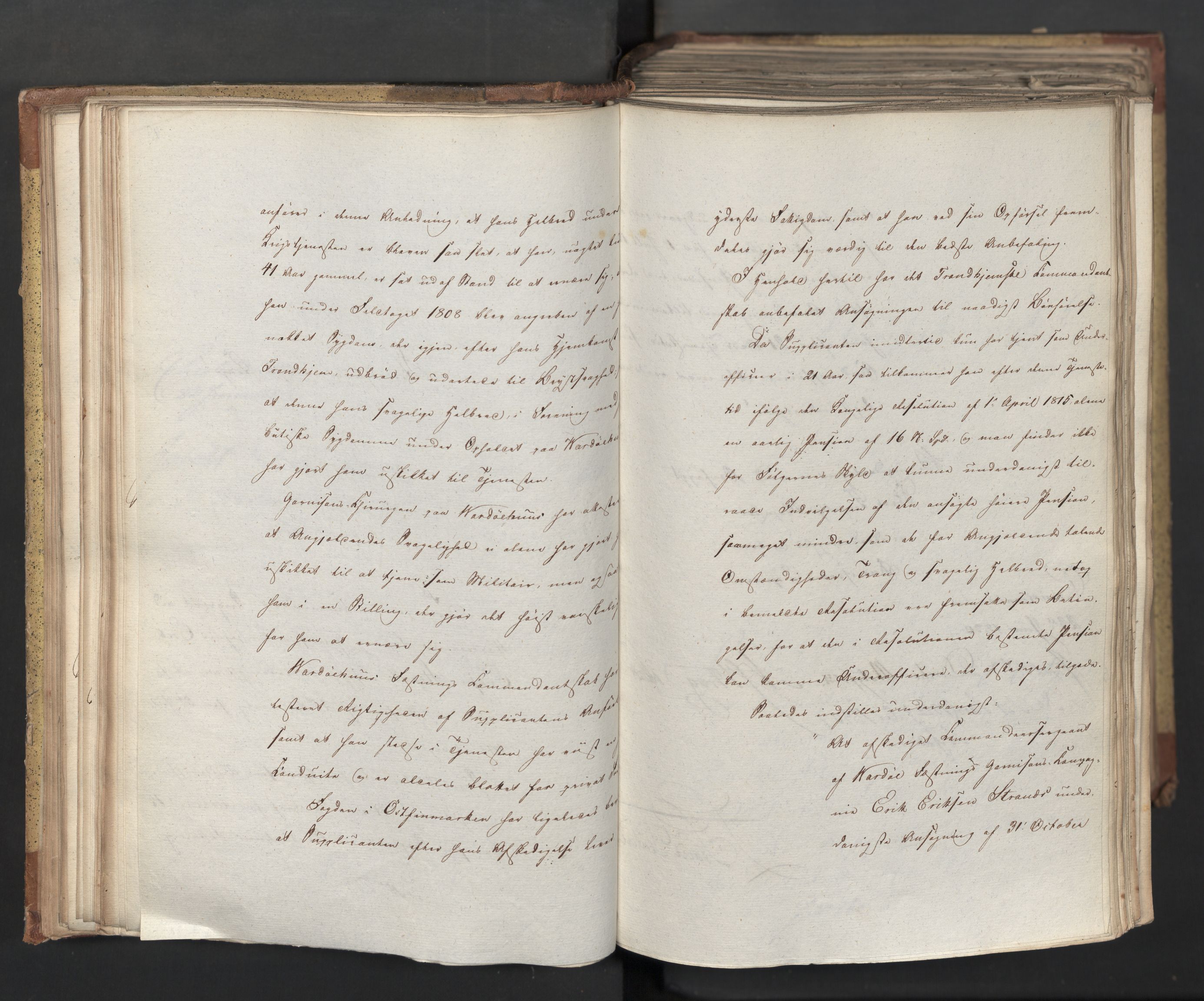 Statsrådsavdelingen i Stockholm, RA/S-1003/D/Da/L0066: Regjeringsinnstillinger nr. 240-449, 1830, s. 92