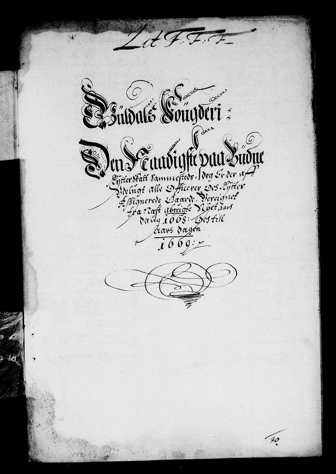 Rentekammeret inntil 1814, Reviderte regnskaper, Stiftamtstueregnskaper, Trondheim stiftamt og Nordland amt, RA/EA-6044/R/Rd/L0025: Trondheim stiftamt, 1668