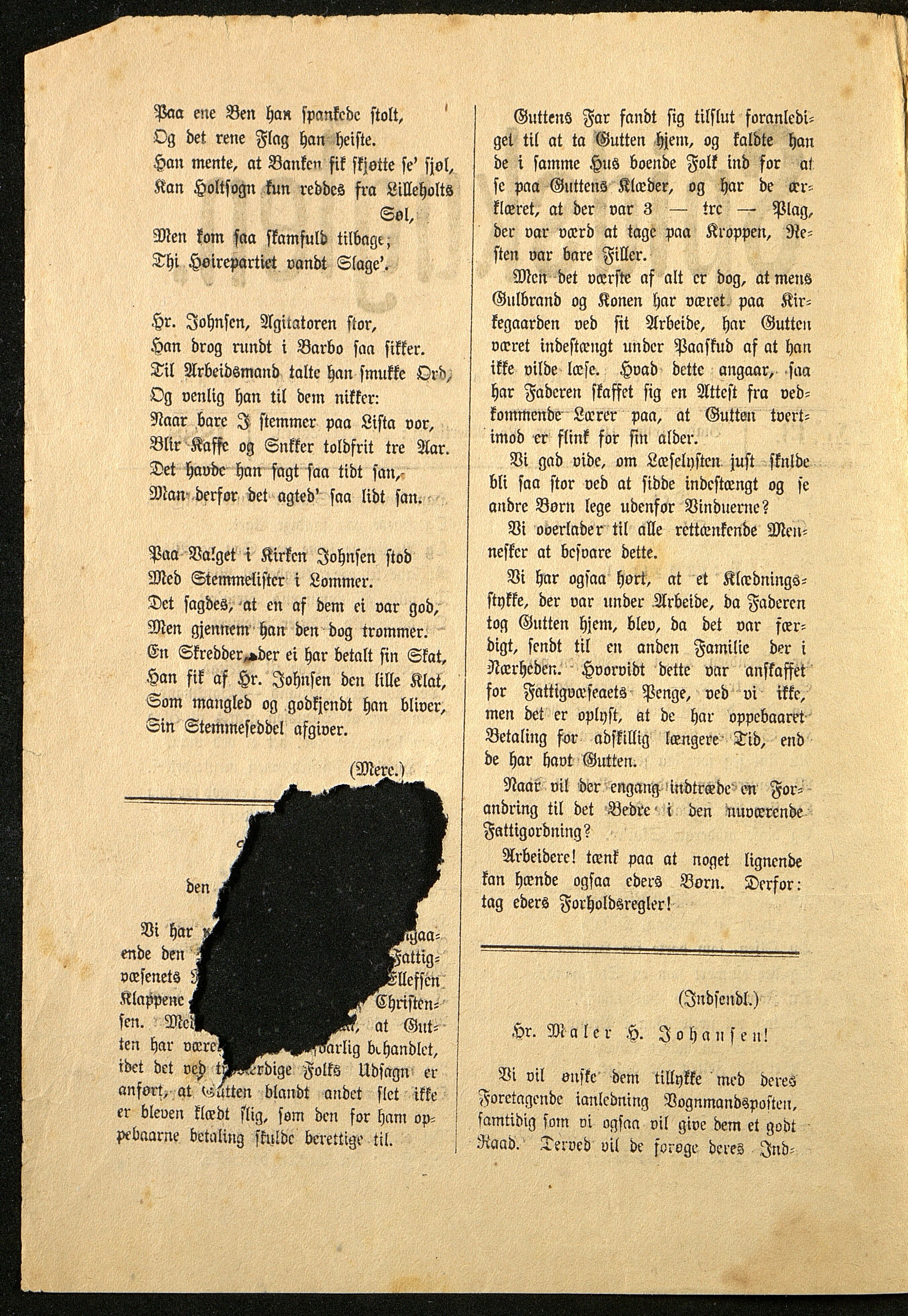 Spidskuglen, AAKS/PA-2823/X/L0001/0002: Spidskuglen / Årg. 1888, nr. 1–11, 16, 38, 43–46, 1888