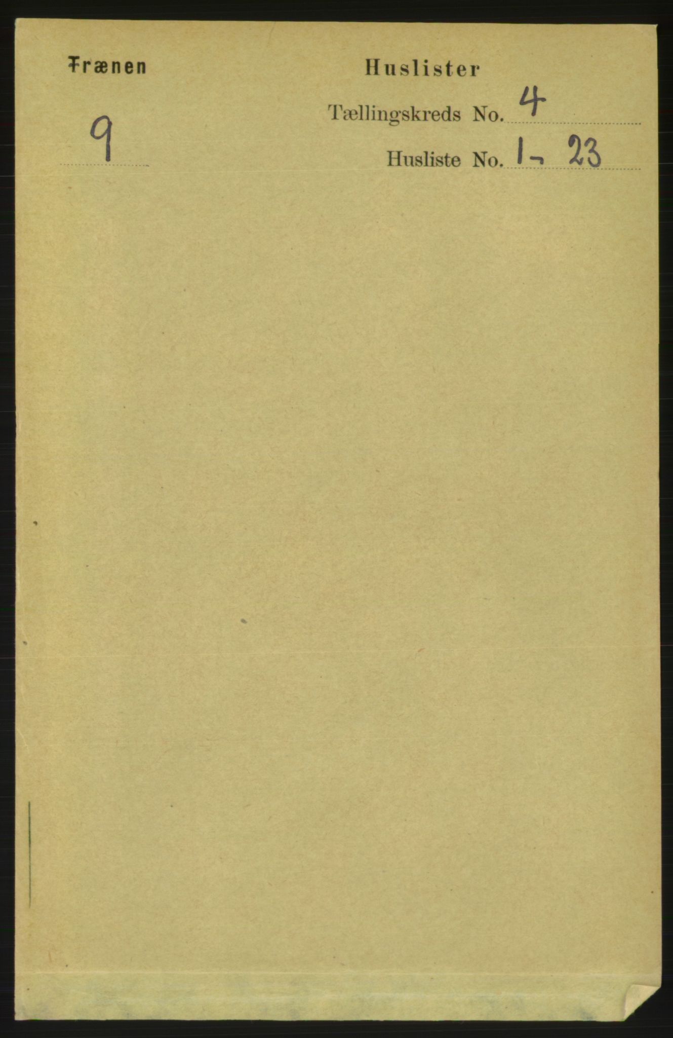 RA, Folketelling 1891 for 1548 Fræna herred, 1891, s. 1080