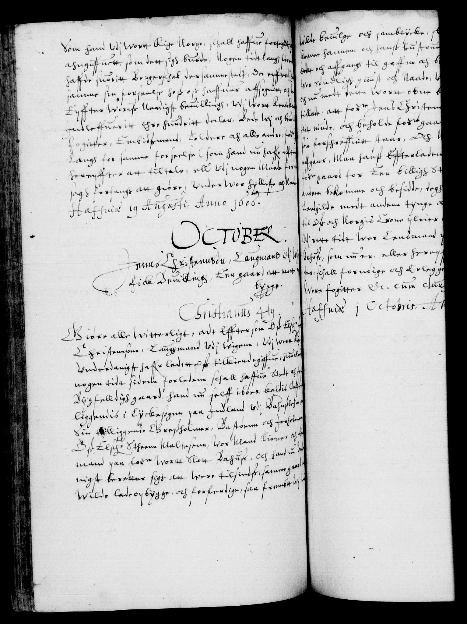 Danske Kanselli 1572-1799, RA/EA-3023/F/Fc/Fca/Fcaa/L0003: Norske registre (mikrofilm), 1596-1616, s. 253b