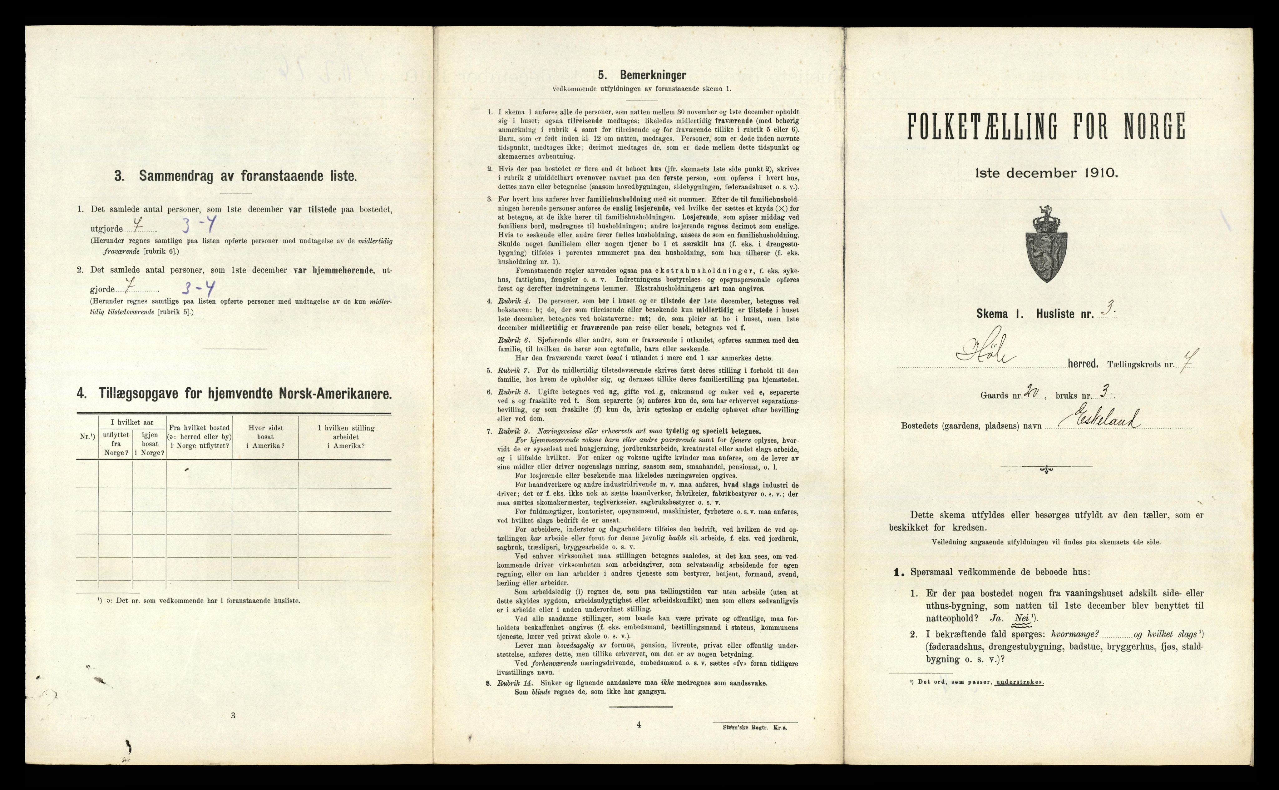 RA, Folketelling 1910 for 1128 Høle herred, 1910, s. 360