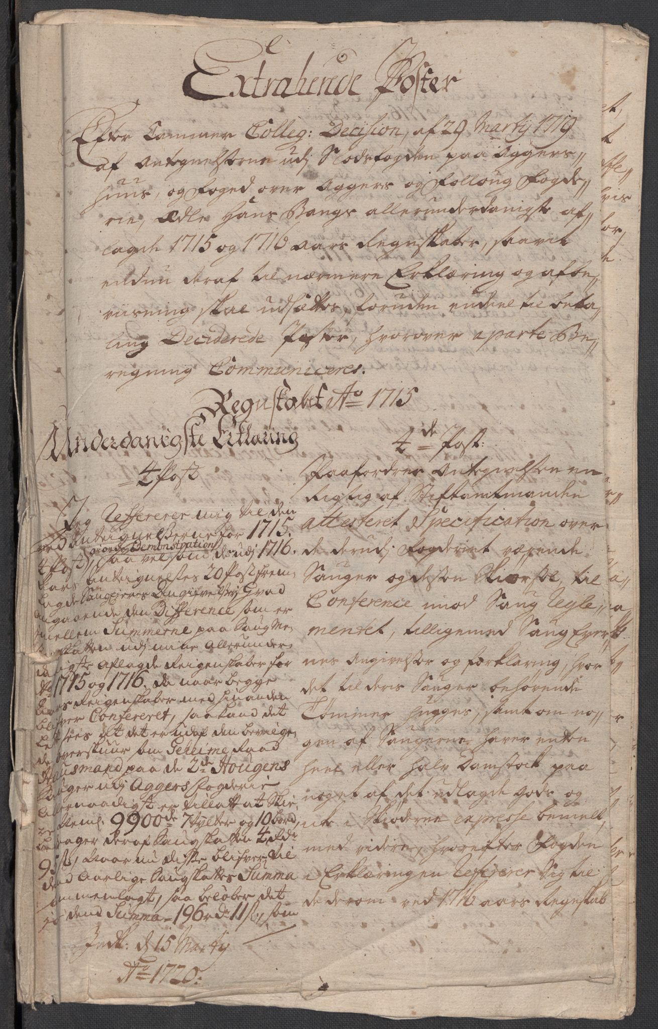 Rentekammeret inntil 1814, Reviderte regnskaper, Fogderegnskap, AV/RA-EA-4092/R10/L0454: Fogderegnskap Aker og Follo, 1716, s. 575