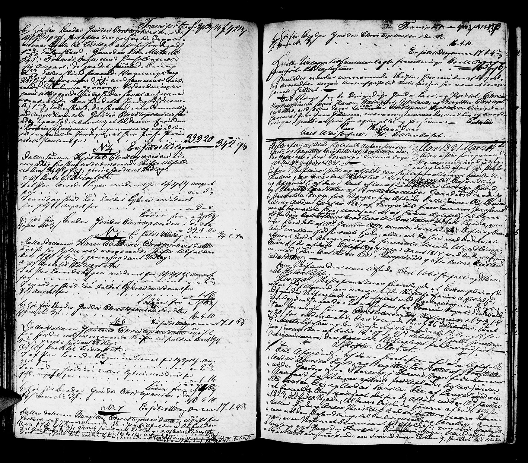Holt sorenskriveri, SAK/1221-0002/H/Hc/L0004: Skifteprotokoll nr. 4 uten register, 1829-1833, s. 125b-126a