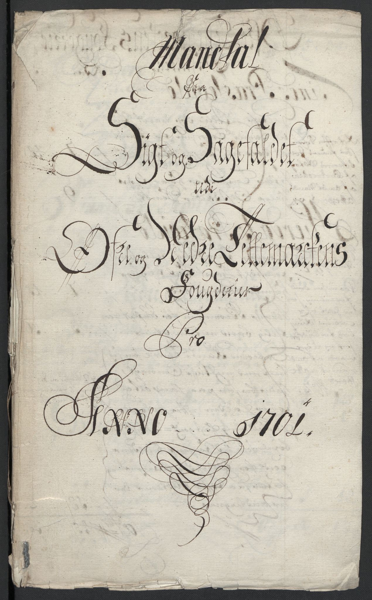 Rentekammeret inntil 1814, Reviderte regnskaper, Fogderegnskap, AV/RA-EA-4092/R36/L2105: Fogderegnskap Øvre og Nedre Telemark og Bamble, 1701, s. 40