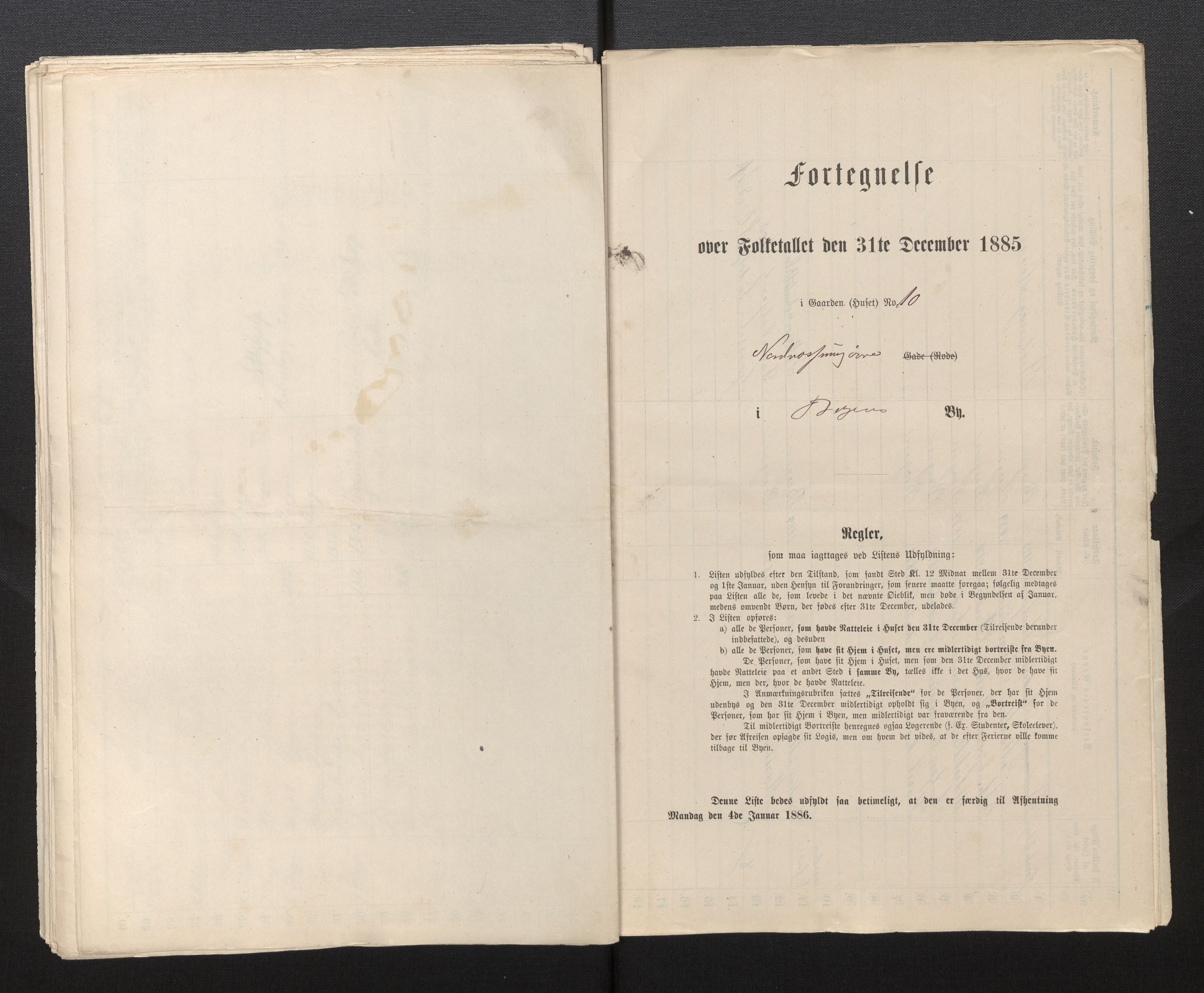 SAB, Folketelling 1885 for 1301 Bergen kjøpstad, 1885, s. 4358