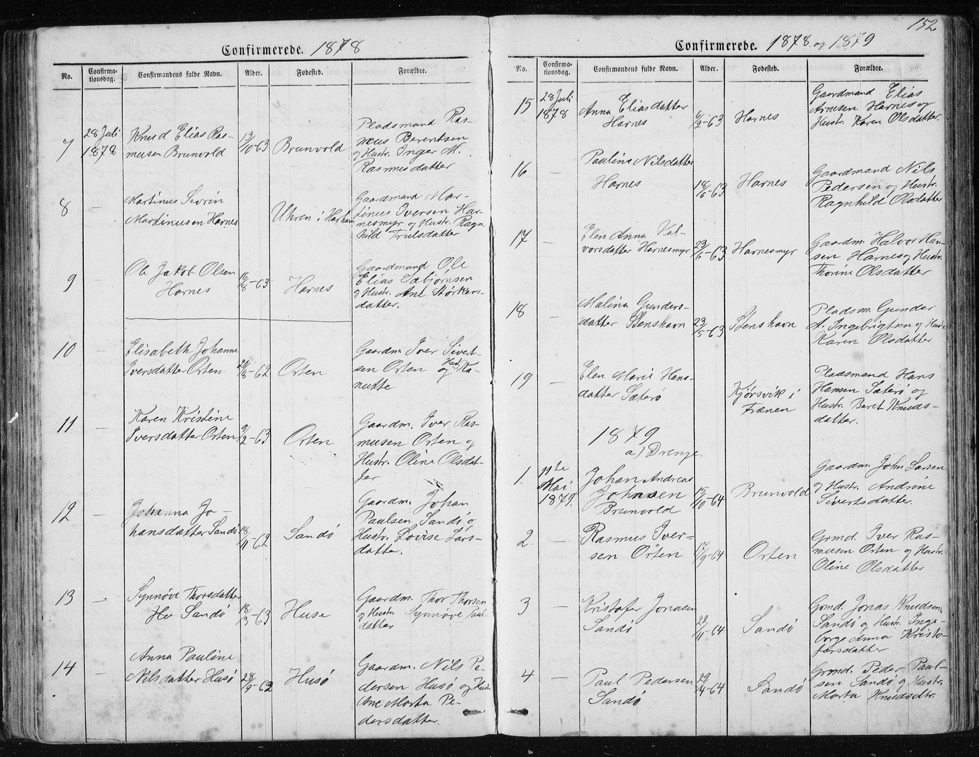 Ministerialprotokoller, klokkerbøker og fødselsregistre - Møre og Romsdal, SAT/A-1454/561/L0732: Klokkerbok nr. 561C02, 1867-1900, s. 152