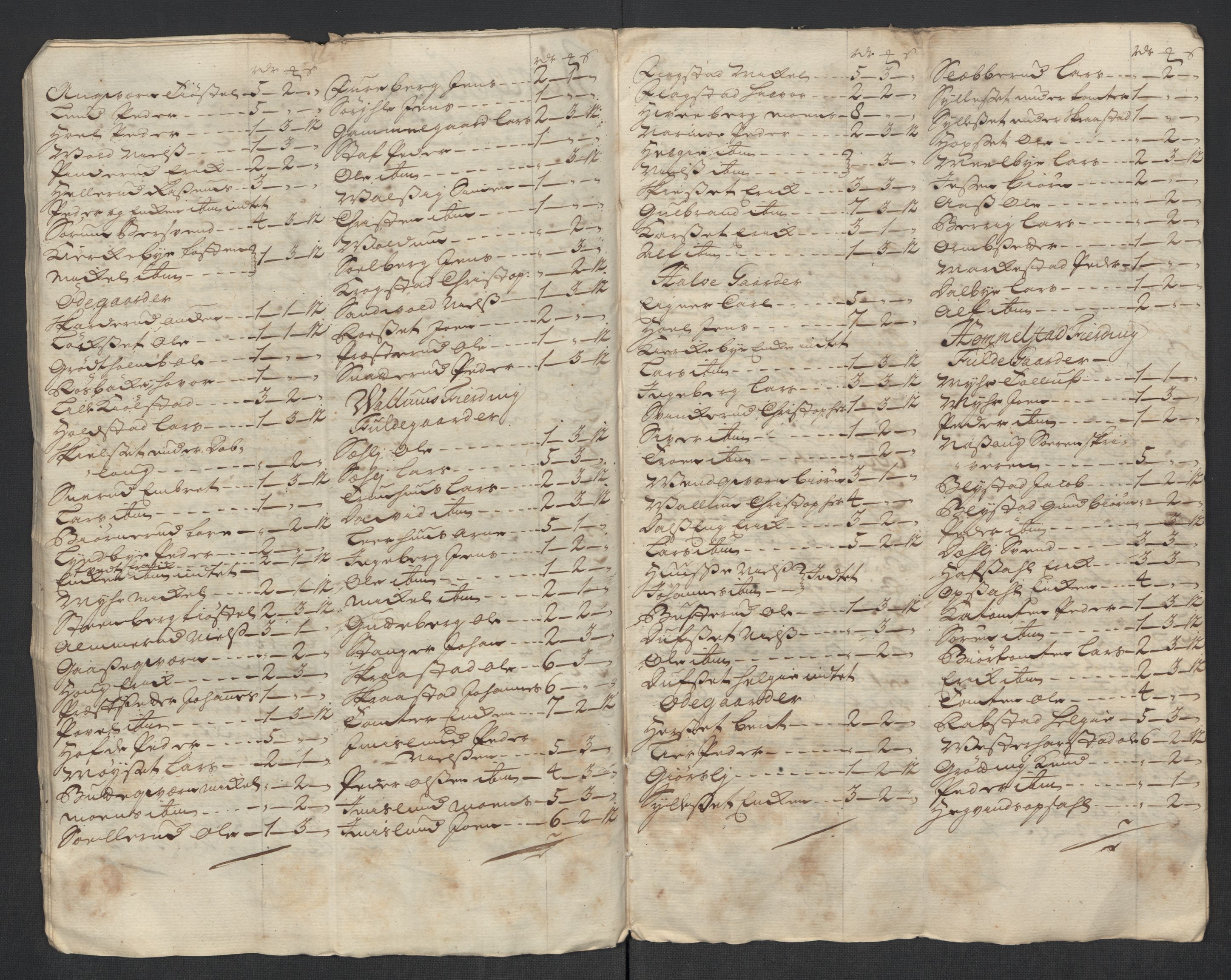 Rentekammeret inntil 1814, Reviderte regnskaper, Fogderegnskap, AV/RA-EA-4092/R16/L1057: Fogderegnskap Hedmark, 1718, s. 167