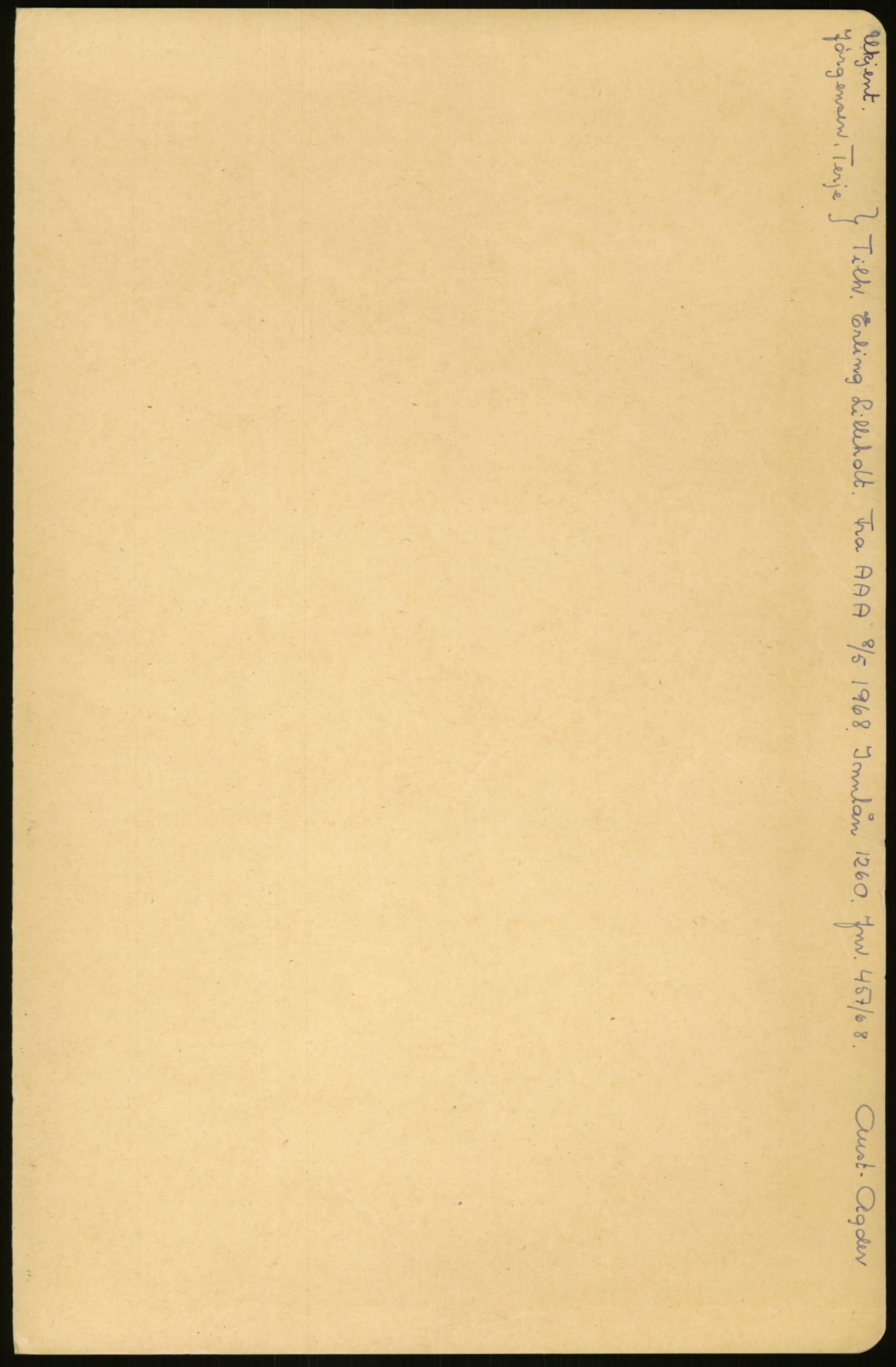 Samlinger til kildeutgivelse, Amerikabrevene, AV/RA-EA-4057/F/L0026: Innlån fra Aust-Agder: Aust-Agder-Arkivet - Erickson, 1838-1914, s. 525