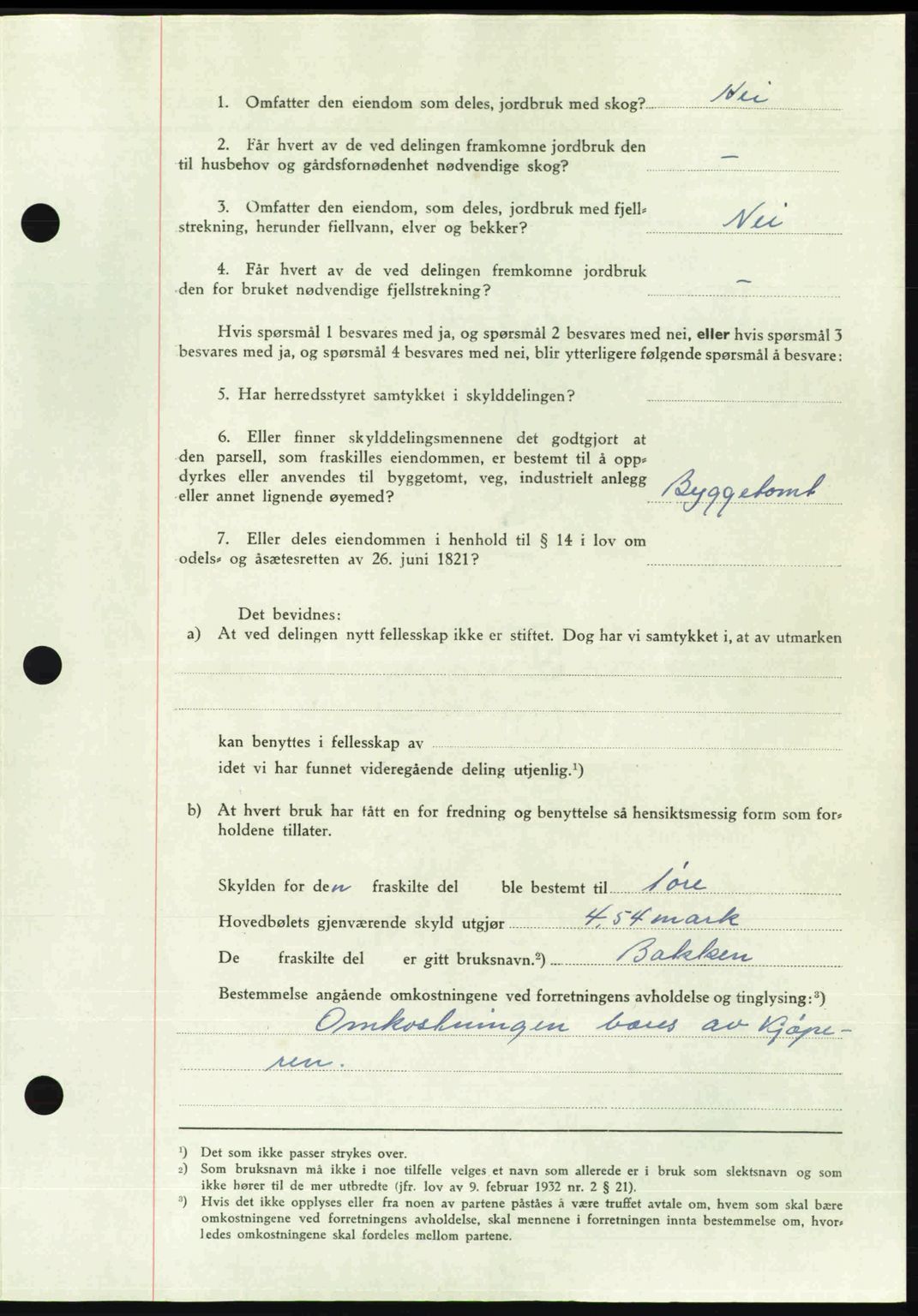 Nordmøre sorenskriveri, AV/SAT-A-4132/1/2/2Ca: Pantebok nr. A109, 1948-1948, Dagboknr: 2393/1948