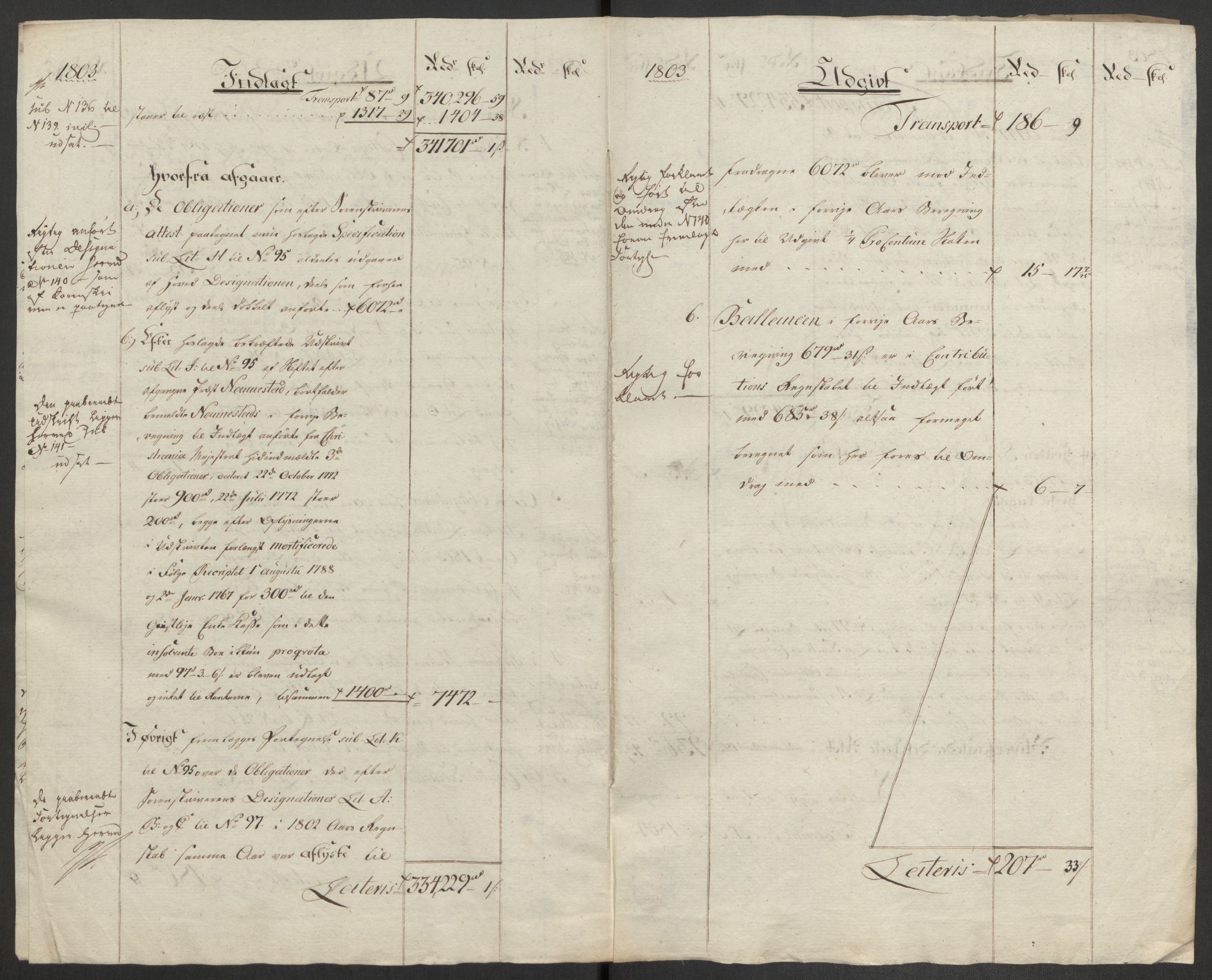 Rentekammeret inntil 1814, Reviderte regnskaper, Fogderegnskap, RA/EA-4092/R11/L0679: Fogderegnskap Nedre Romerike, 1803, s. 380