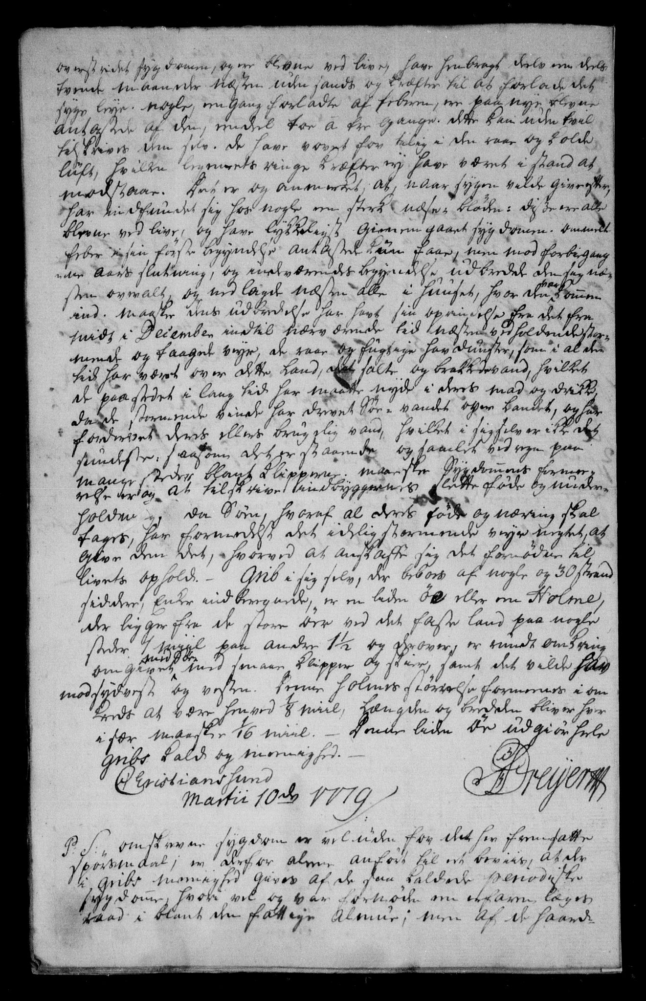 Danske Kanselli, Skapsaker, AV/RA-EA-4061/F/L0030: Skap 9, pakke 165A-C, 1772, s. 353