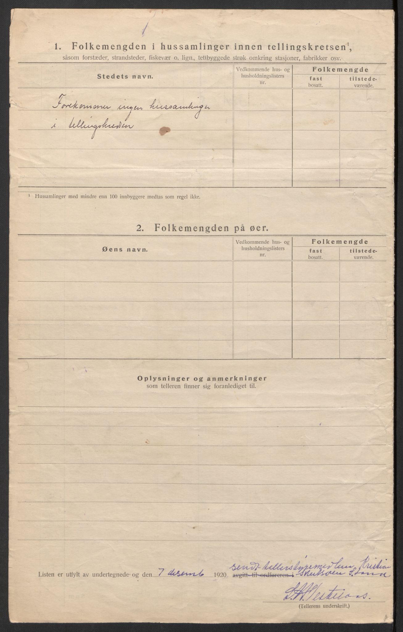 SAH, Folketelling 1920 for 0536 Søndre Land herred, 1920, s. 11