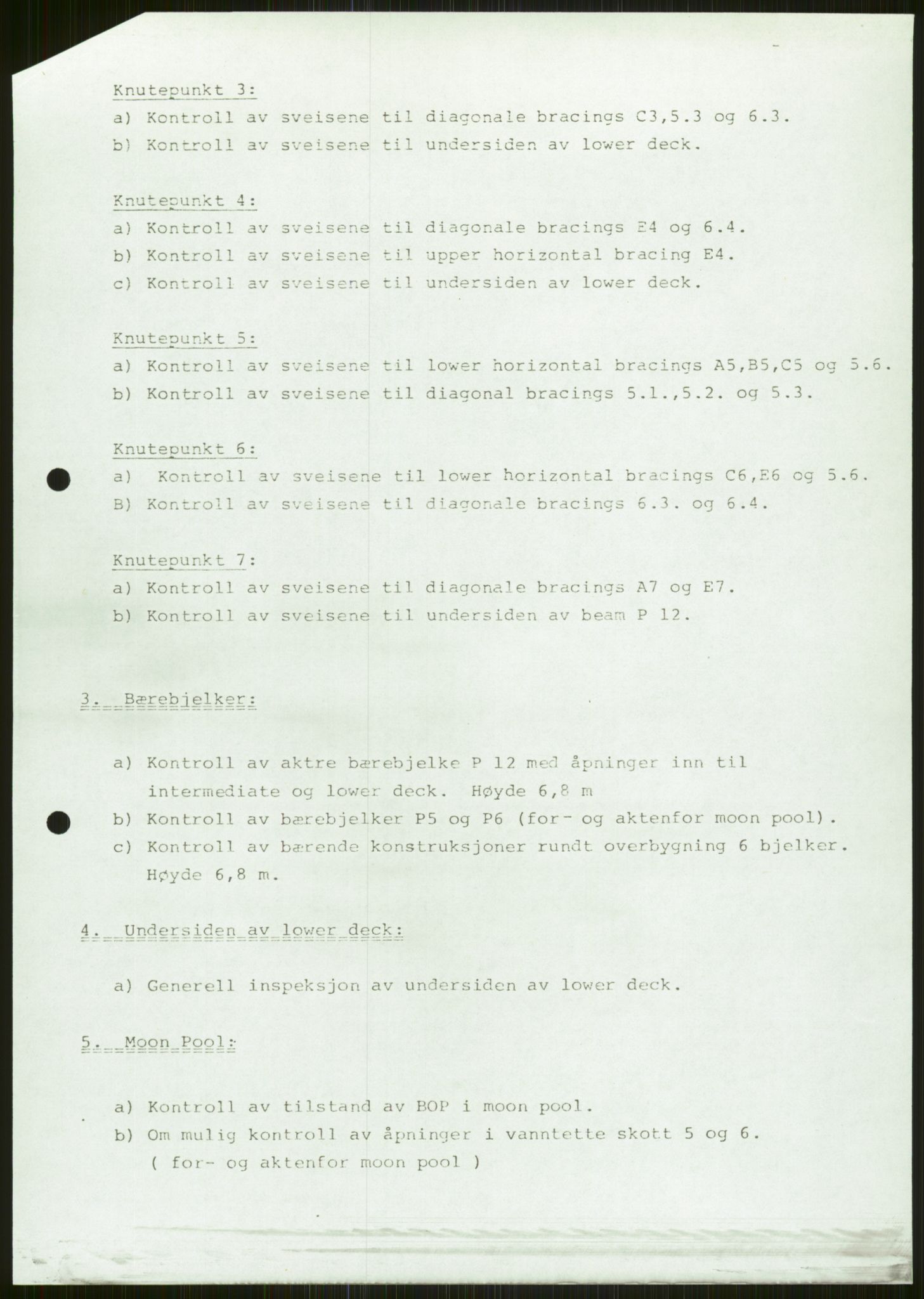 Justisdepartementet, Granskningskommisjonen ved Alexander Kielland-ulykken 27.3.1980, RA/S-1165/D/L0006: A Alexander L. Kielland (Doku.liste + A3-A6, A11-A13, A18-A20-A21, A23, A31 av 31)/Dykkerjournaler, 1980-1981, s. 104
