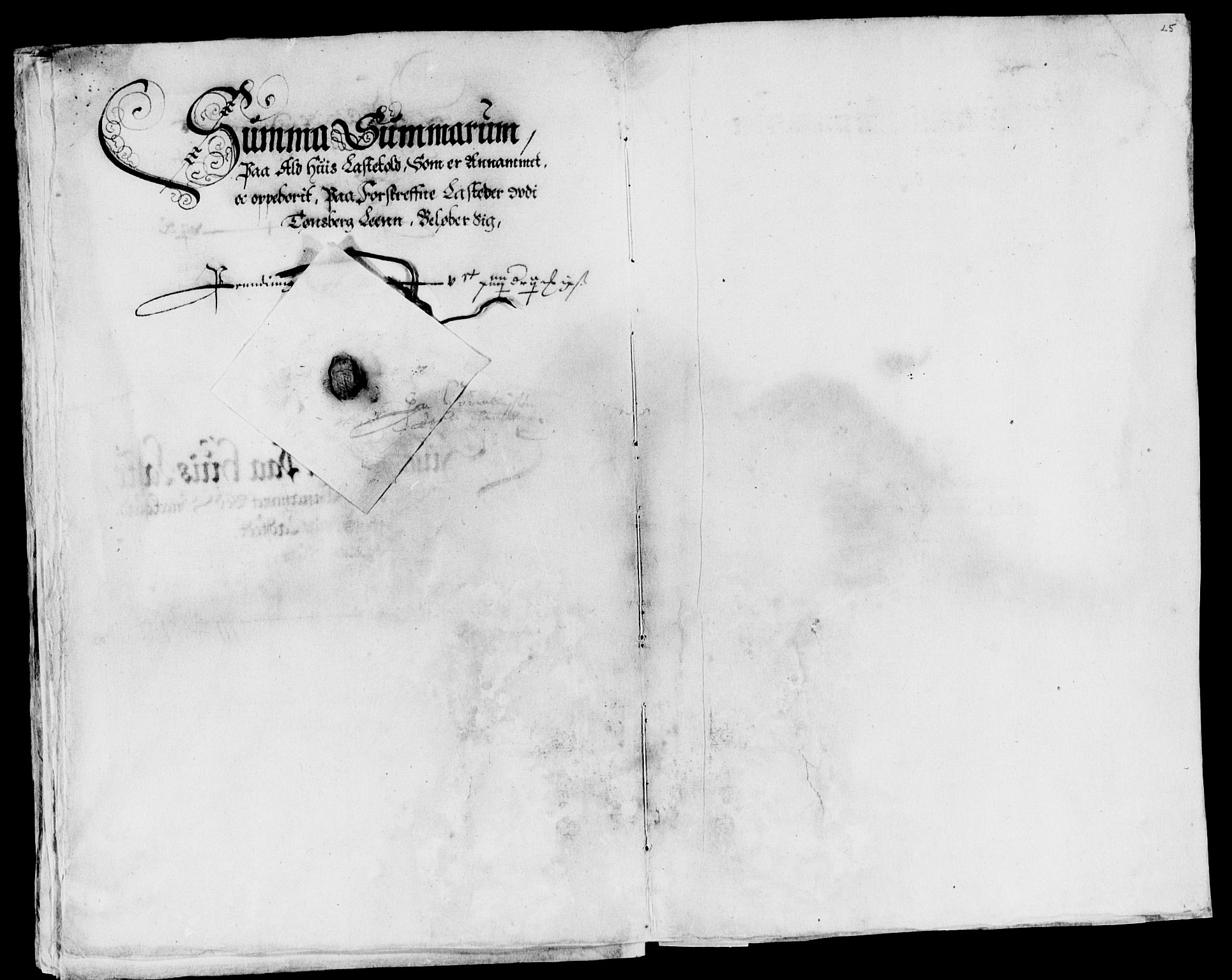 Rentekammeret inntil 1814, Reviderte regnskaper, Lensregnskaper, RA/EA-5023/R/Rb/Rbo/L0009: Tønsberg len, 1627-1629