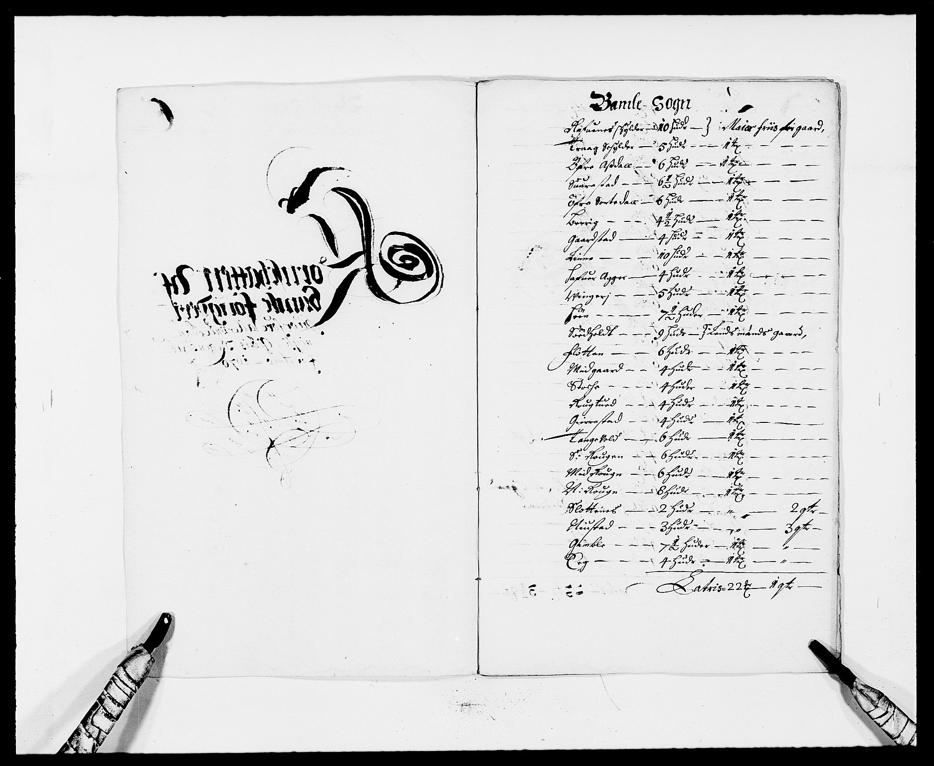 Rentekammeret inntil 1814, Reviderte regnskaper, Fogderegnskap, AV/RA-EA-4092/R34/L2043: Fogderegnskap Bamble, 1676-1677, s. 76