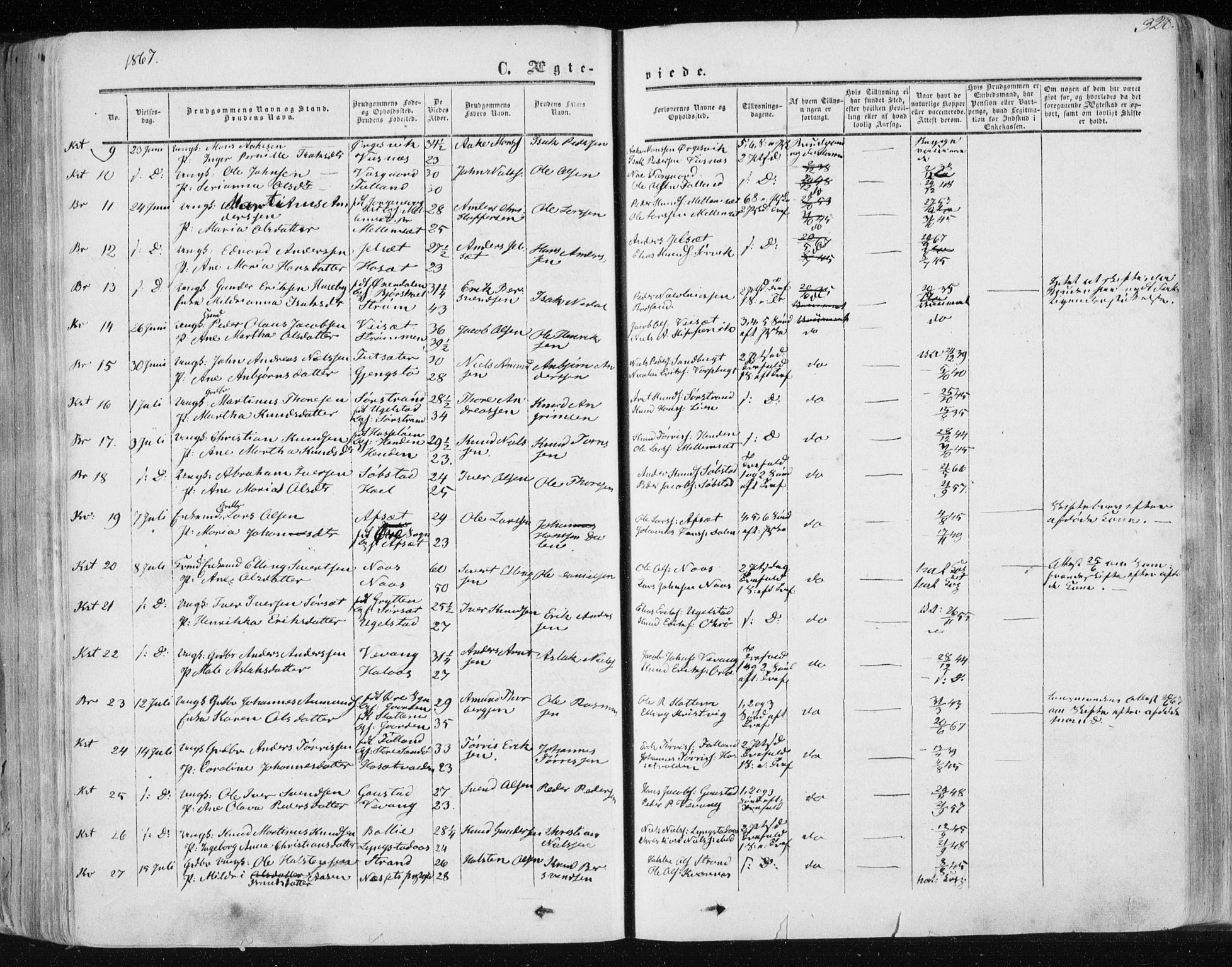 Ministerialprotokoller, klokkerbøker og fødselsregistre - Møre og Romsdal, AV/SAT-A-1454/568/L0804: Ministerialbok nr. 568A11, 1854-1868, s. 328