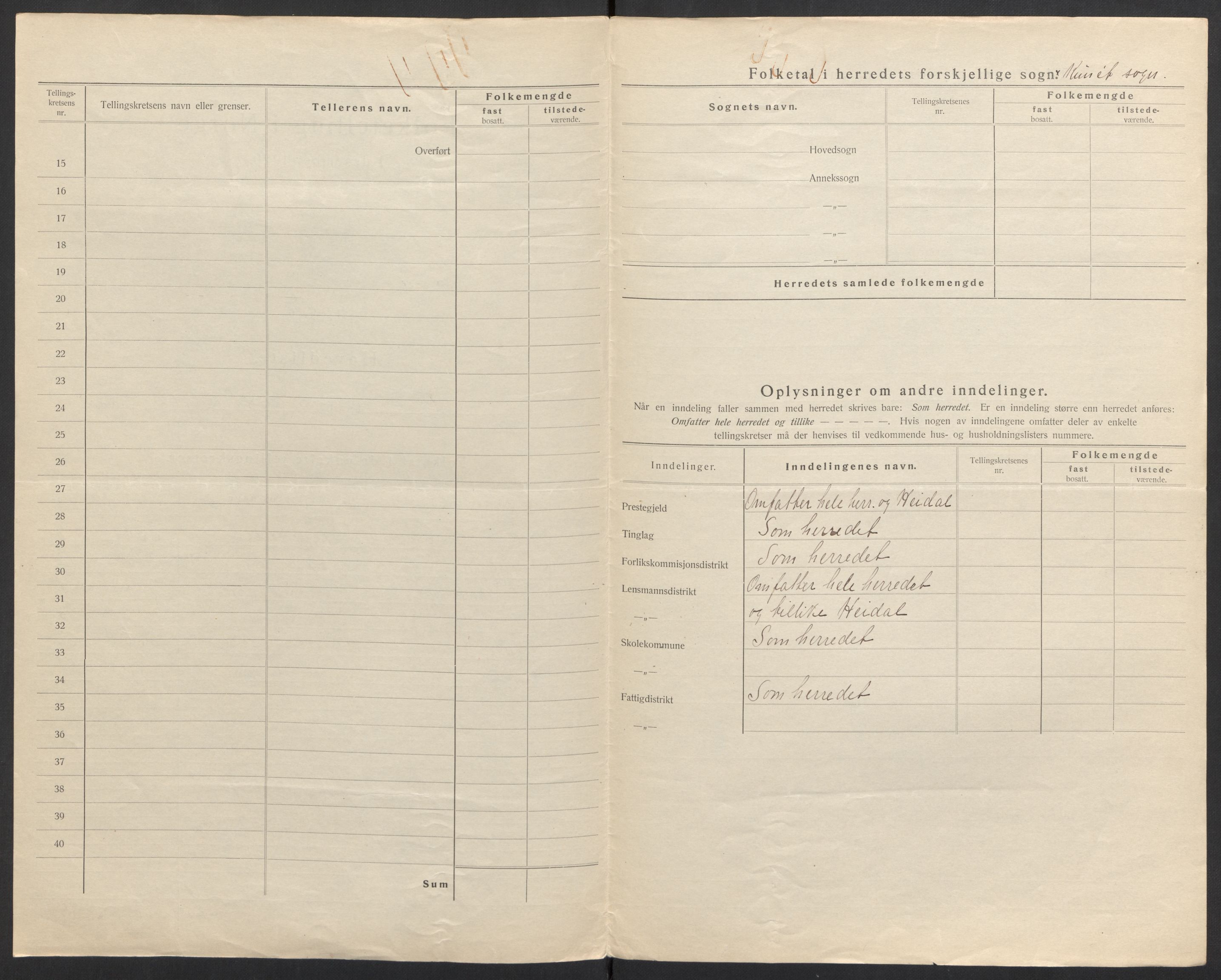 SAH, Folketelling 1920 for 0517 Sel herred, 1920, s. 12