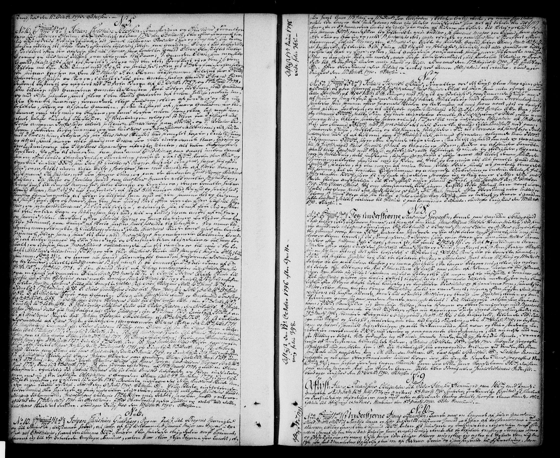 Lier, Røyken og Hurum sorenskriveri, AV/SAKO-A-89/G/Ga/Gaa/L0005: Pantebok nr. V, 1788-1801, s. 102
