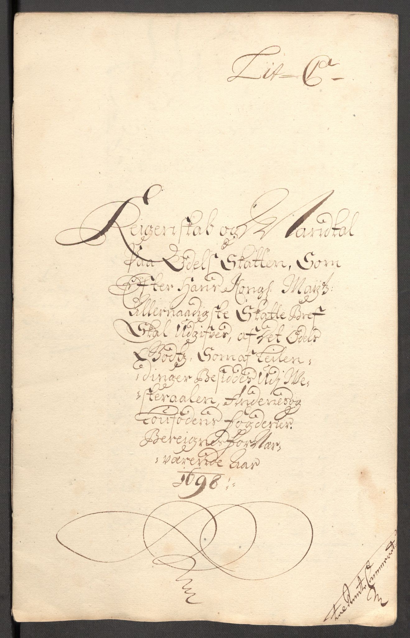 Rentekammeret inntil 1814, Reviderte regnskaper, Fogderegnskap, RA/EA-4092/R67/L4678: Fogderegnskap Vesterålen, Andenes og Lofoten, 1696-1708, s. 237