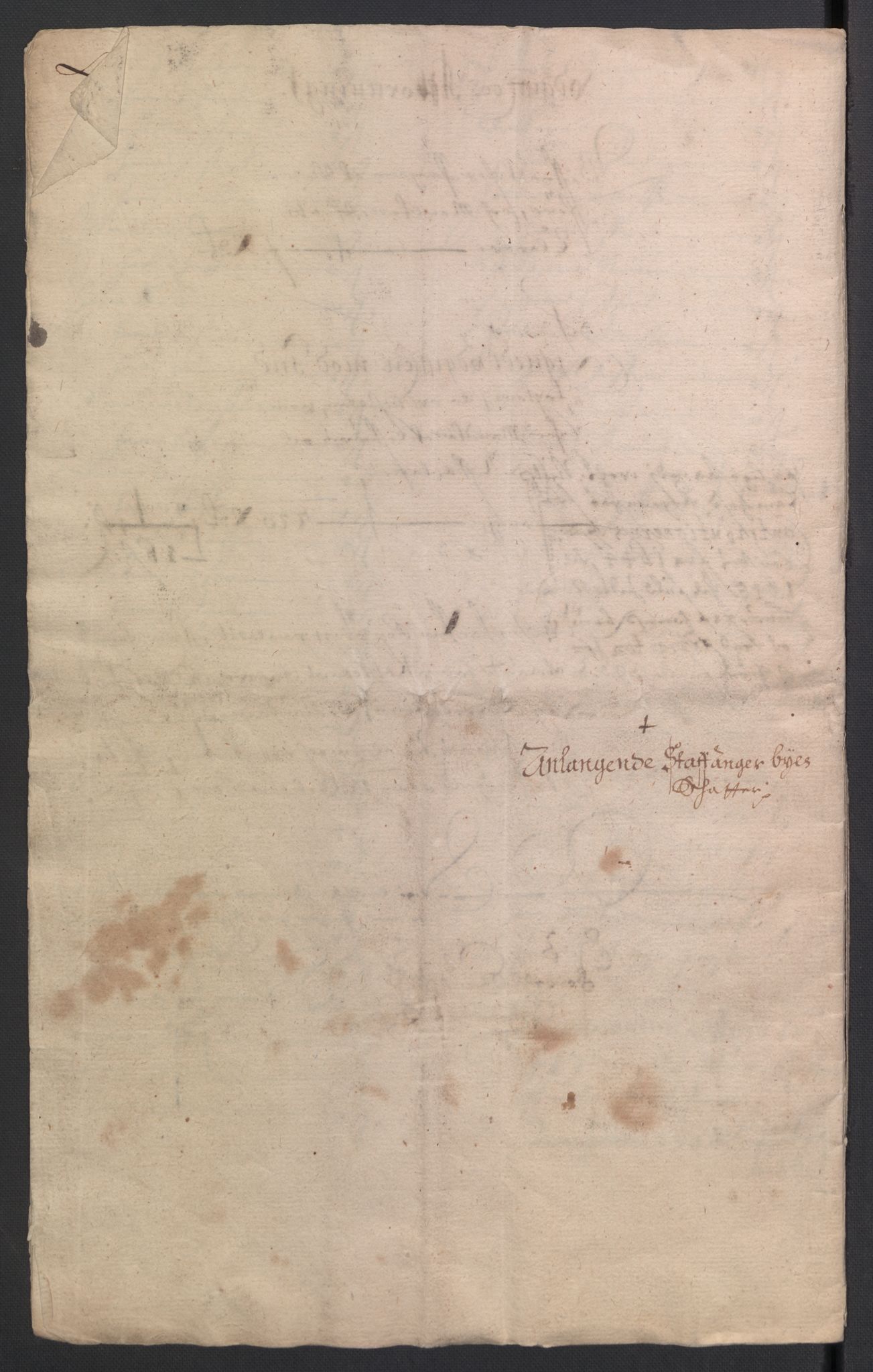 Rentekammeret inntil 1814, Reviderte regnskaper, Byregnskaper, AV/RA-EA-4066/R/Ro/L0299: [O2] By- og kontribusjonsregnskap, 1639-1661, s. 258