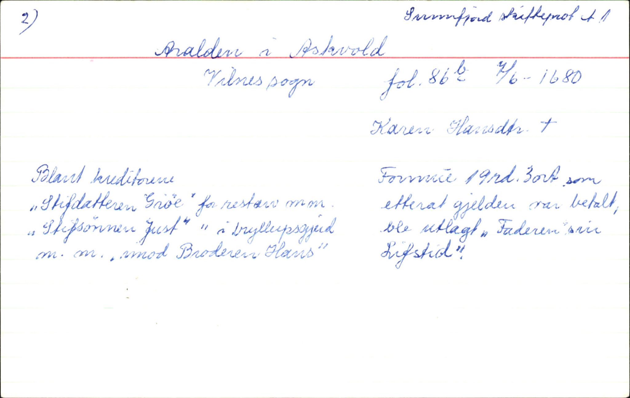 Skiftekort ved Statsarkivet i Bergen, SAB/SKIFTEKORT/003/L0001: Skifteprotokoll nr. 1, 1677-1687, s. 2