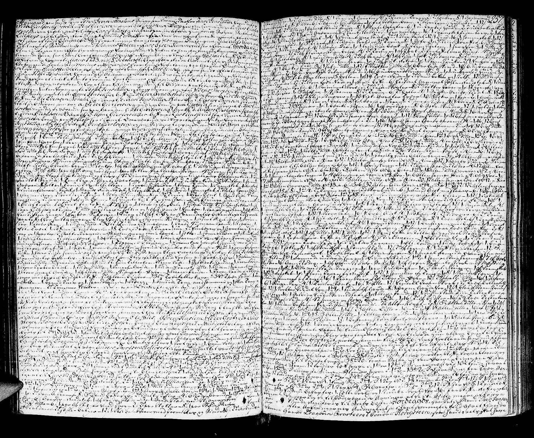 Rakkestad sorenskriveri, SAO/A-10686/H/Hb/L0003b: Skifteprotokoller, 1769-1779, s. 256b-257a