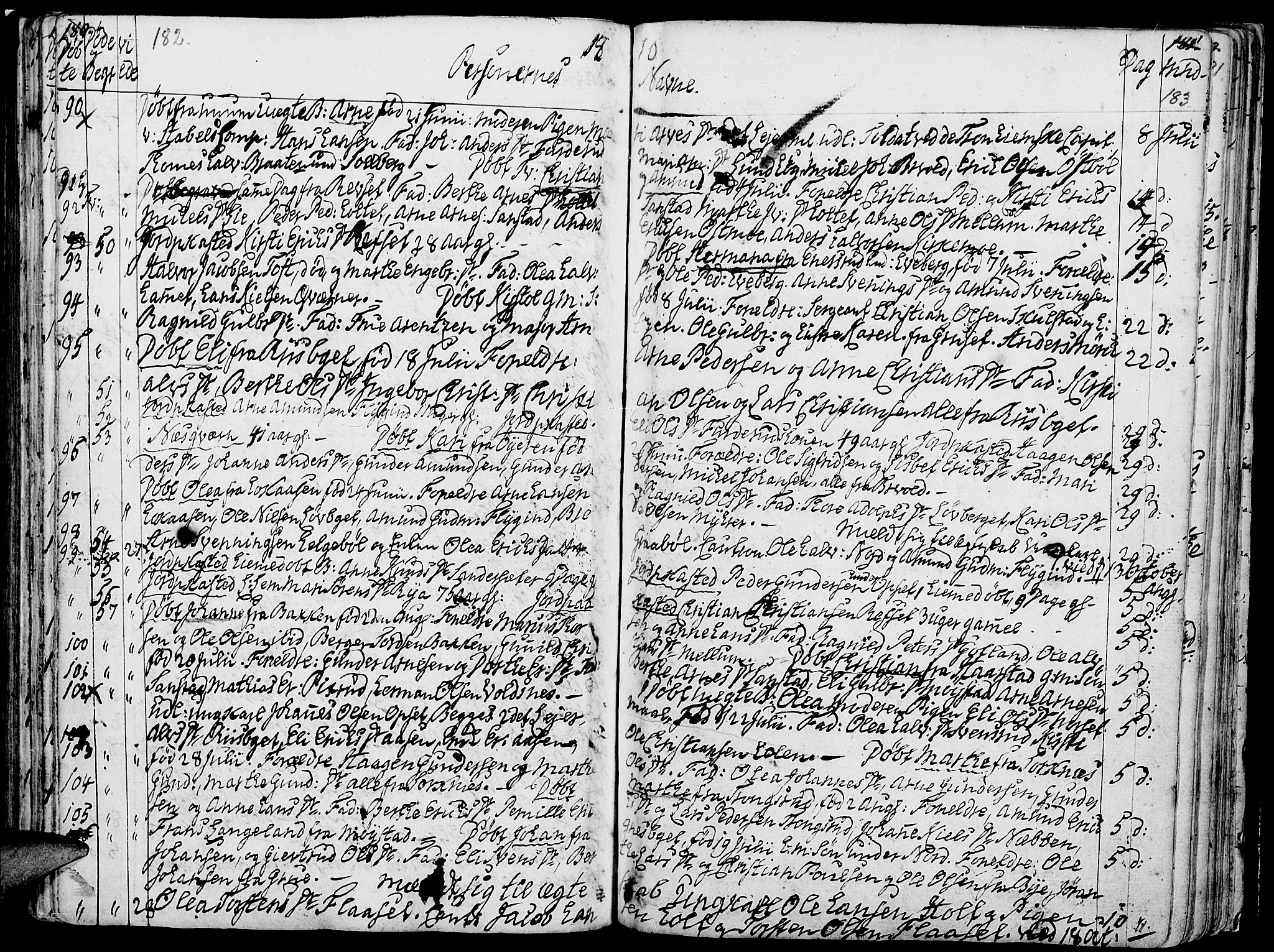 Grue prestekontor, AV/SAH-PREST-036/H/Ha/Haa/L0005: Ministerialbok nr. 5, 1805-1814, s. 182-183