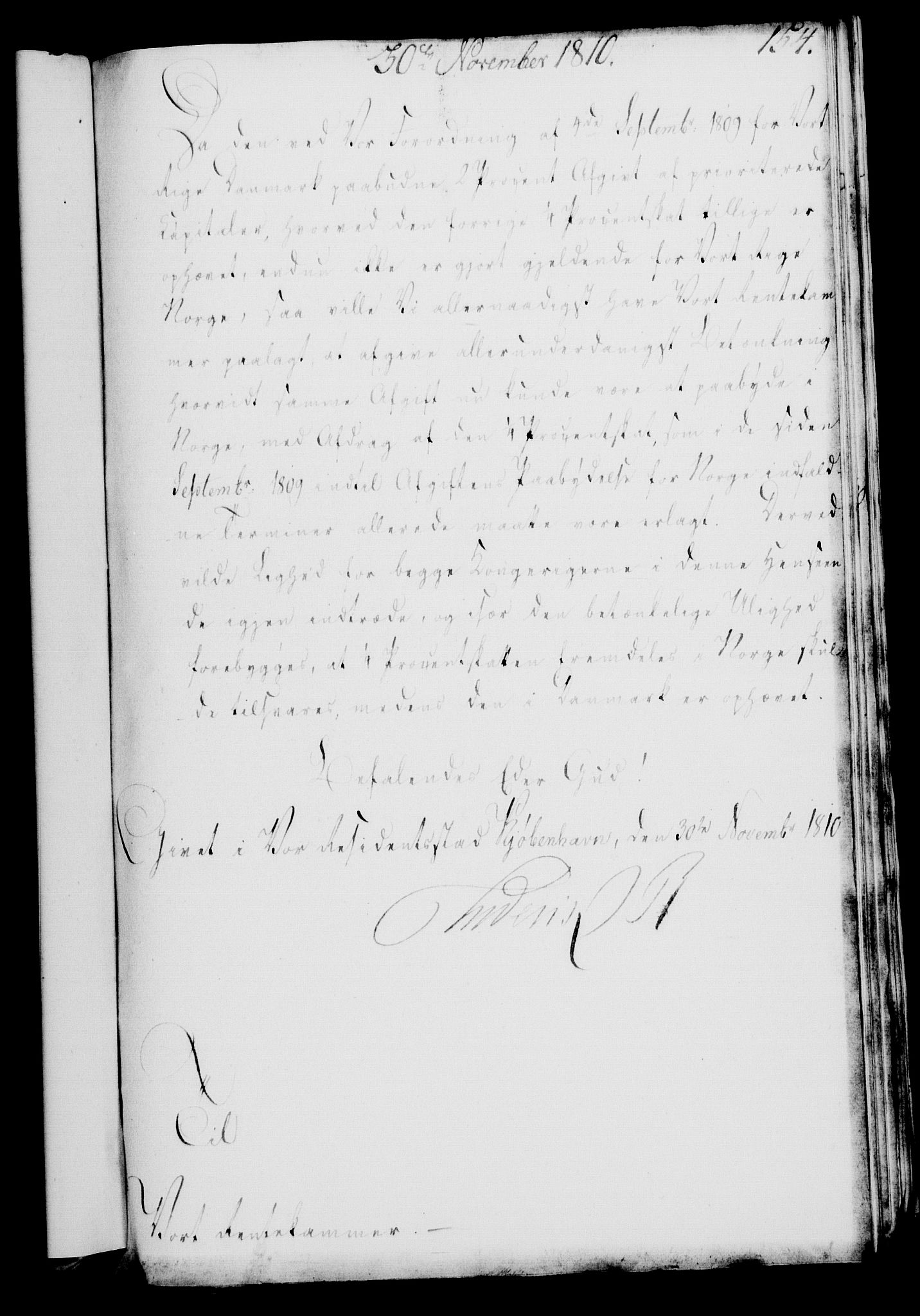 Rentekammeret, Kammerkanselliet, RA/EA-3111/G/Gf/Gfa/L0092: Norsk relasjons- og resolusjonsprotokoll (merket RK 52.92), 1810, s. 586