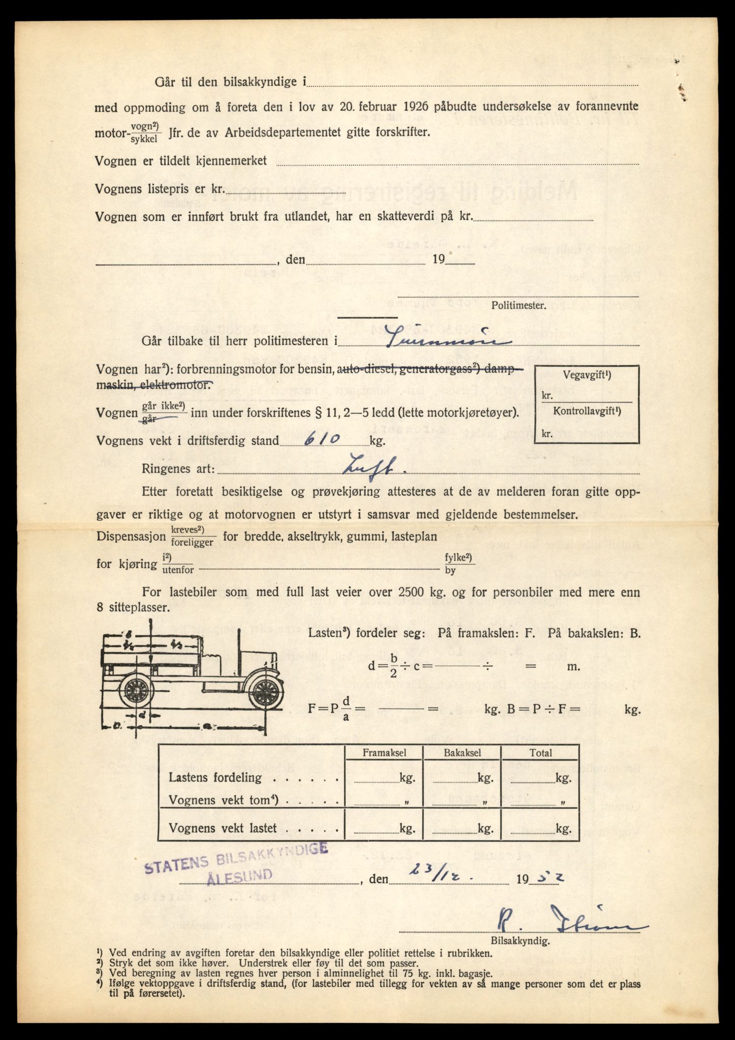 Møre og Romsdal vegkontor - Ålesund trafikkstasjon, AV/SAT-A-4099/F/Fe/L0012: Registreringskort for kjøretøy T 1290 - T 1450, 1927-1998, s. 3223