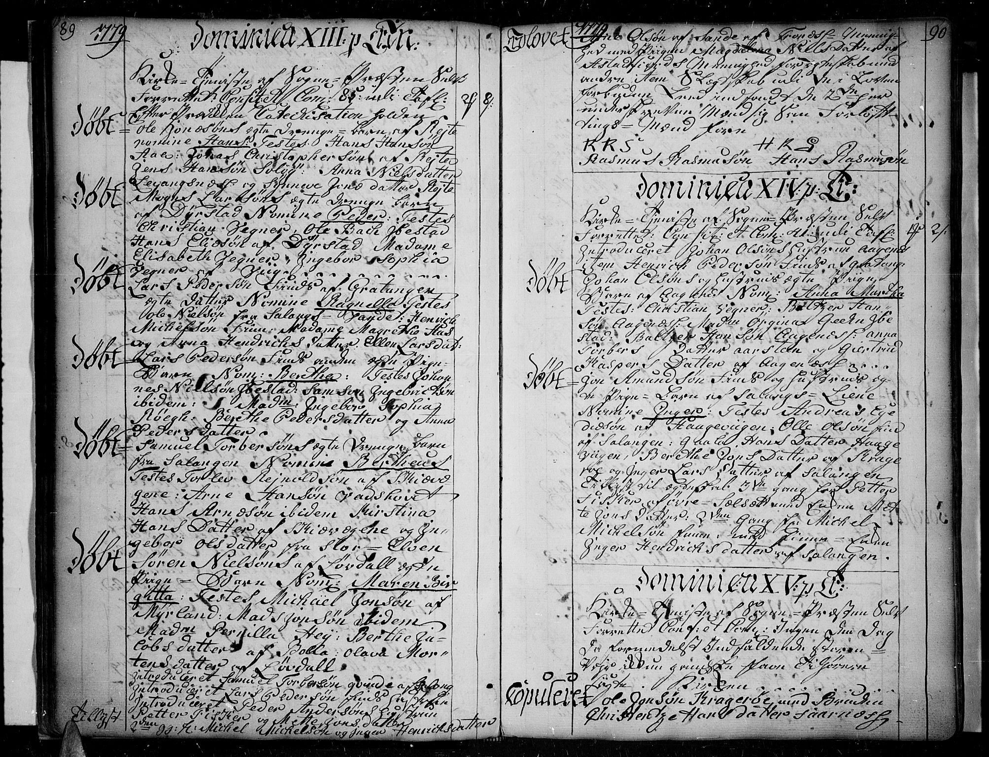 Ibestad sokneprestembete, AV/SATØ-S-0077/H/Ha/Haa/L0003kirke: Ministerialbok nr. 3, 1776-1801, s. 89-90