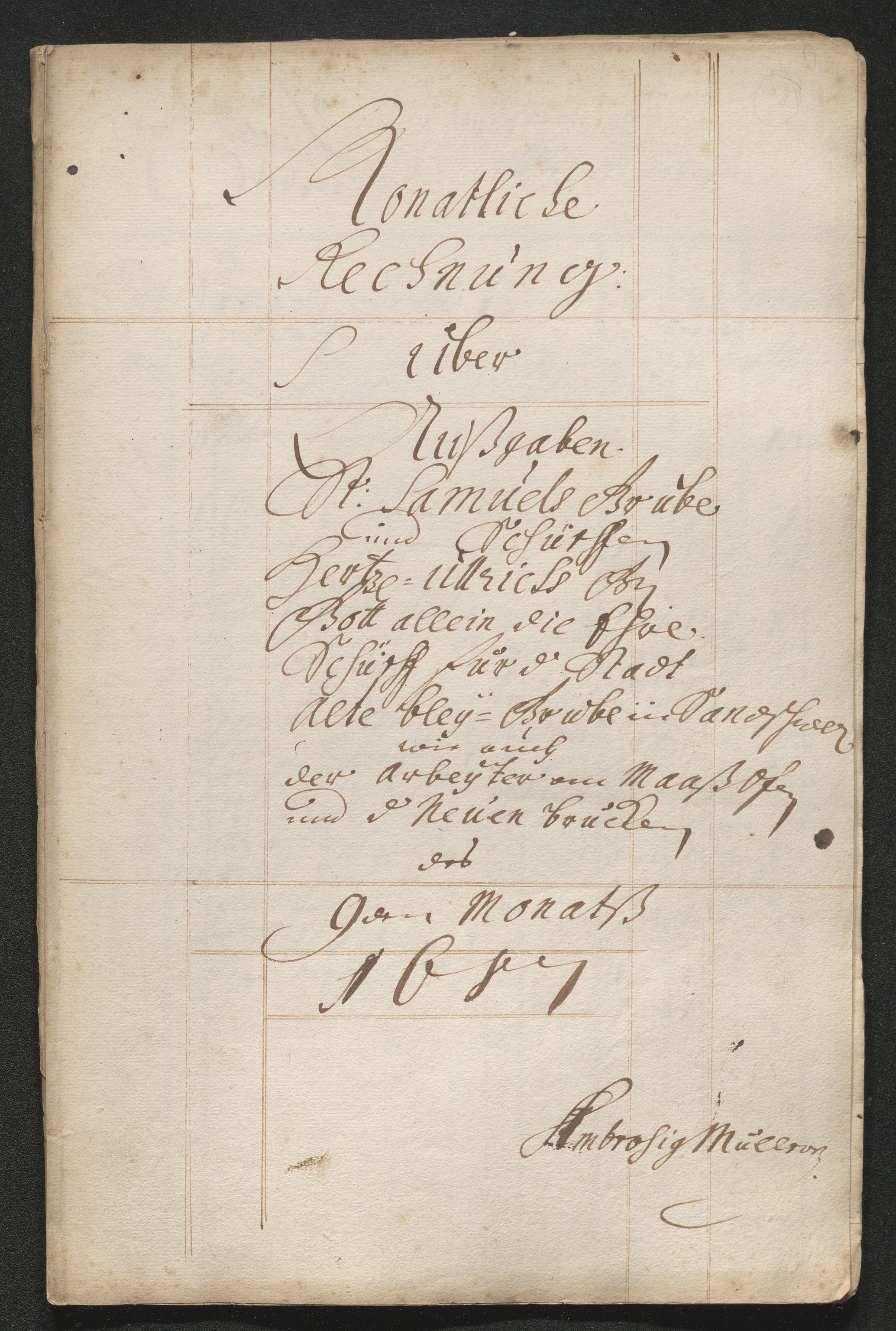 Kongsberg Sølvverk 1623-1816, SAKO/EA-3135/001/D/Dc/Dcd/L0063: Utgiftsregnskap for gruver m.m. , 1687, s. 324
