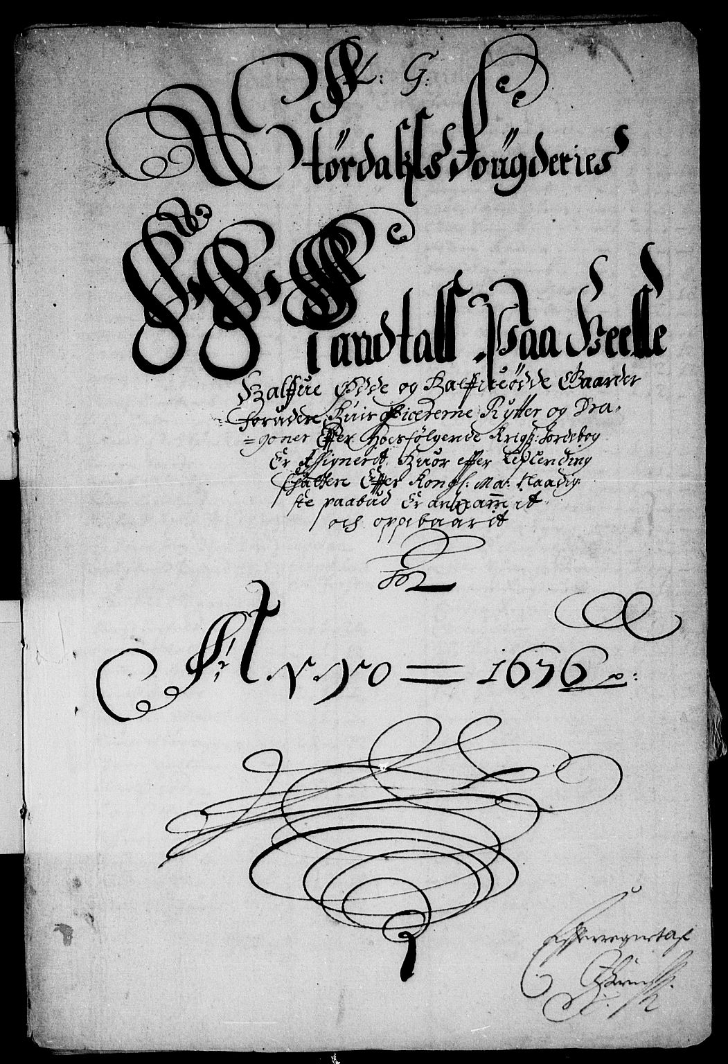 Rentekammeret inntil 1814, Reviderte regnskaper, Stiftamtstueregnskaper, Trondheim stiftamt og Nordland amt, RA/EA-6044/R/Rd/L0043: Trondheim stiftamt, 1676