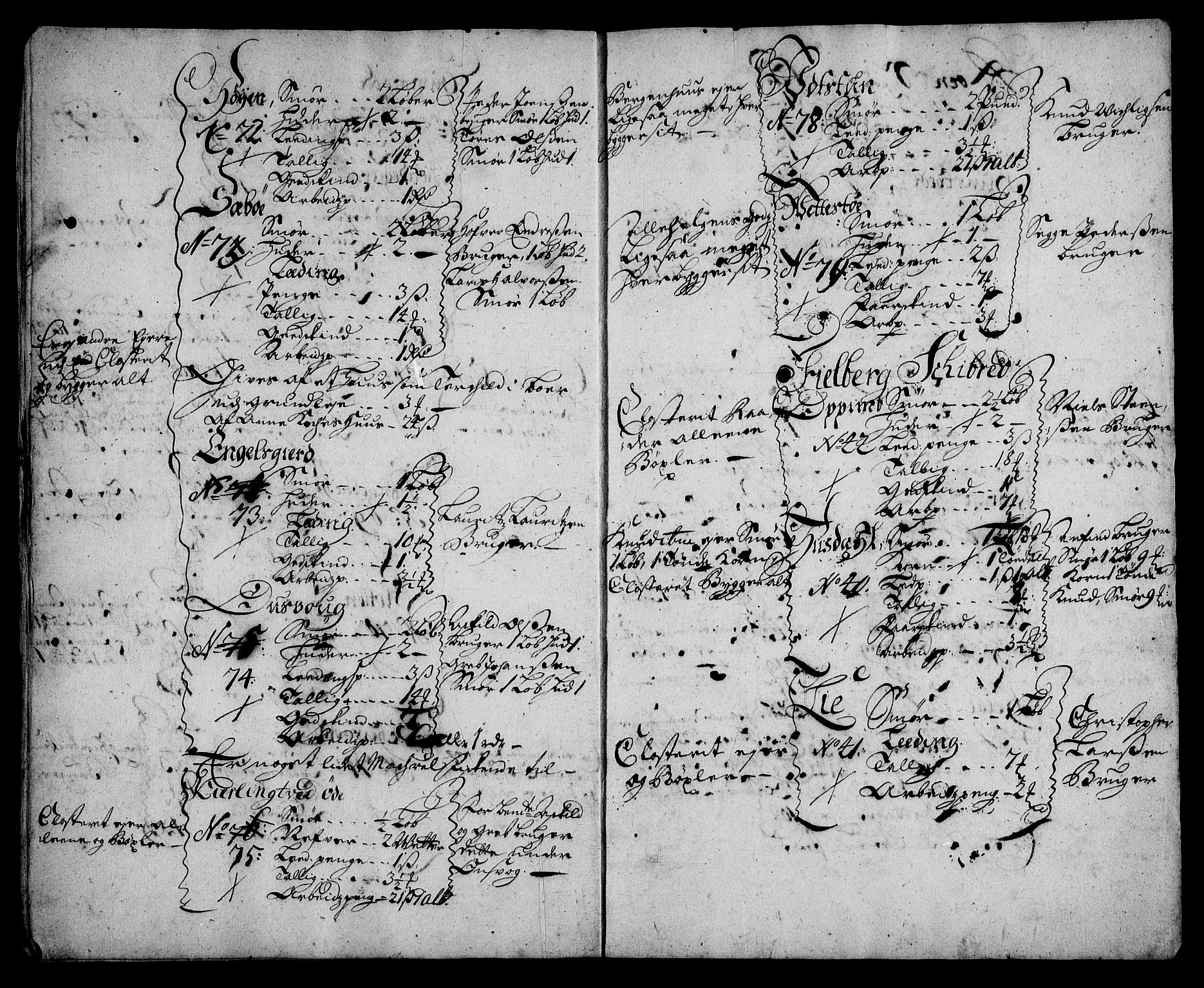 Rentekammeret inntil 1814, Realistisk ordnet avdeling, AV/RA-EA-4070/On/L0005: [Jj 6]: Forskjellige dokumenter om Halsnøy klosters gods, 1697-1770, s. 41