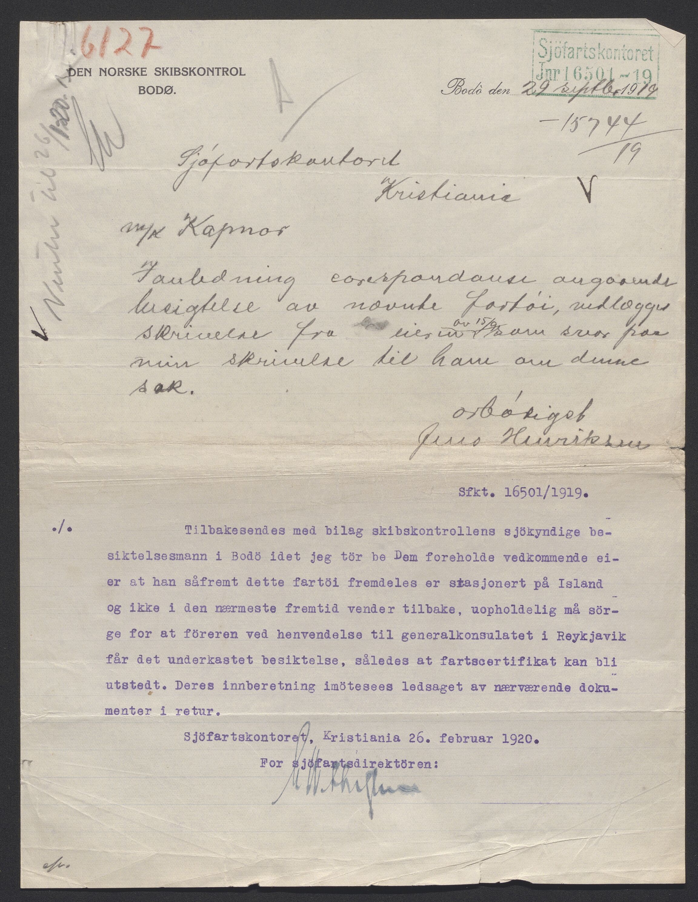Sjøfartsdirektoratet med forløpere, skipsmapper slettede skip, AV/RA-S-4998/F/Fa/L0588: --, 1866-1928, s. 22